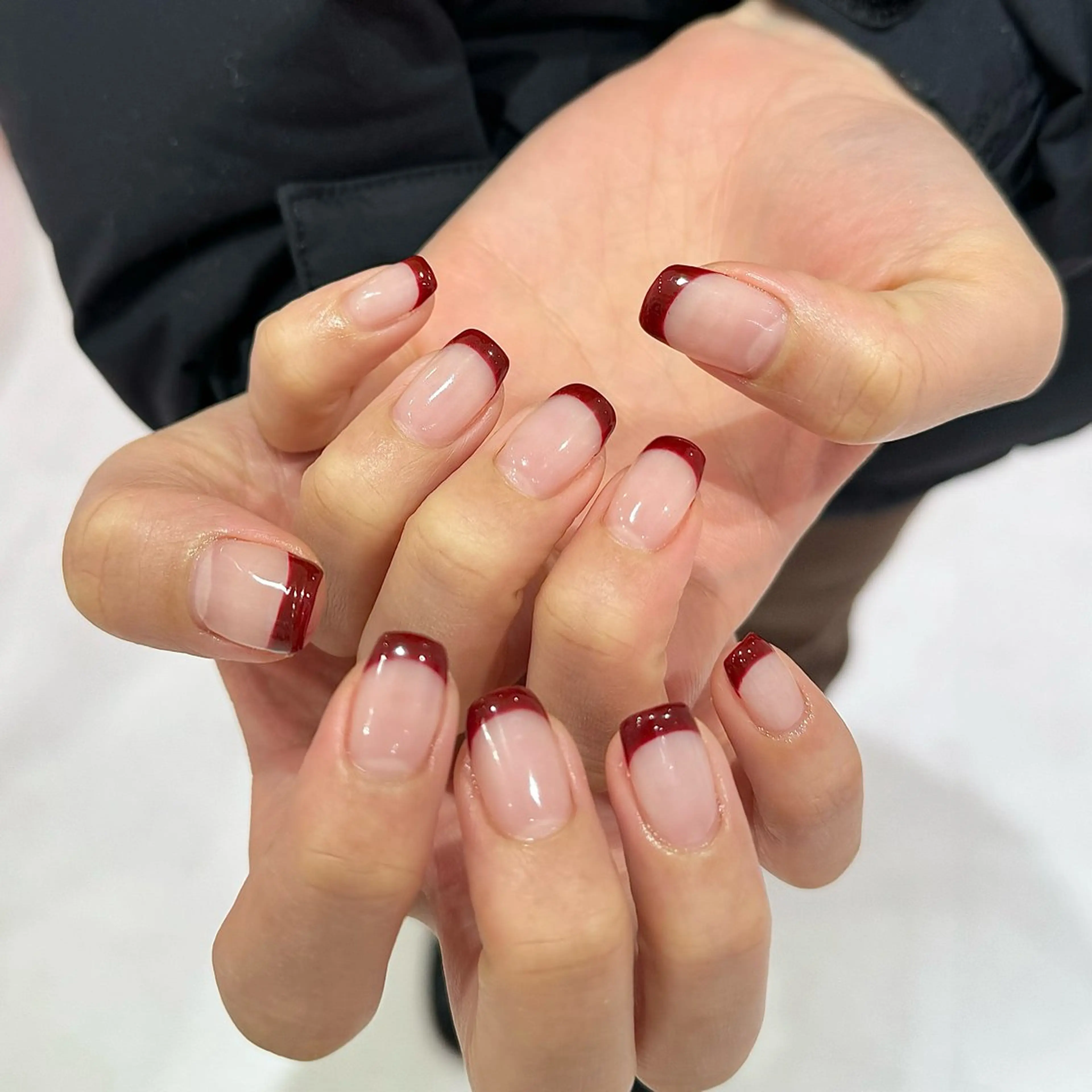 ネイル クリアネイル LUCY NAIL&EYE所属・LUCY 心斎橋店/ Riko🎀のネイルデザイン