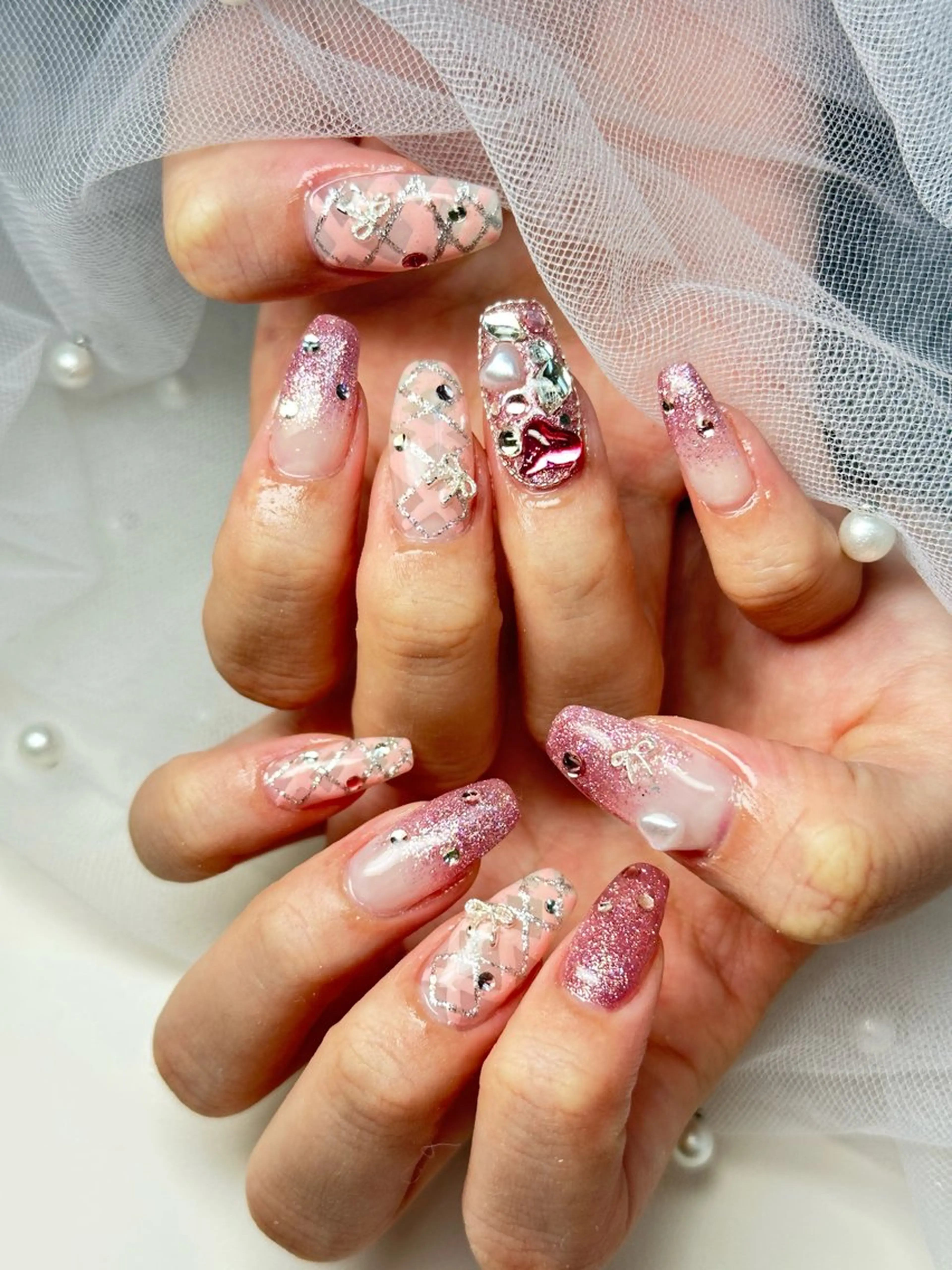 ネイル ハンドネイル Queennail 北堀江AYAのネイルデザイン