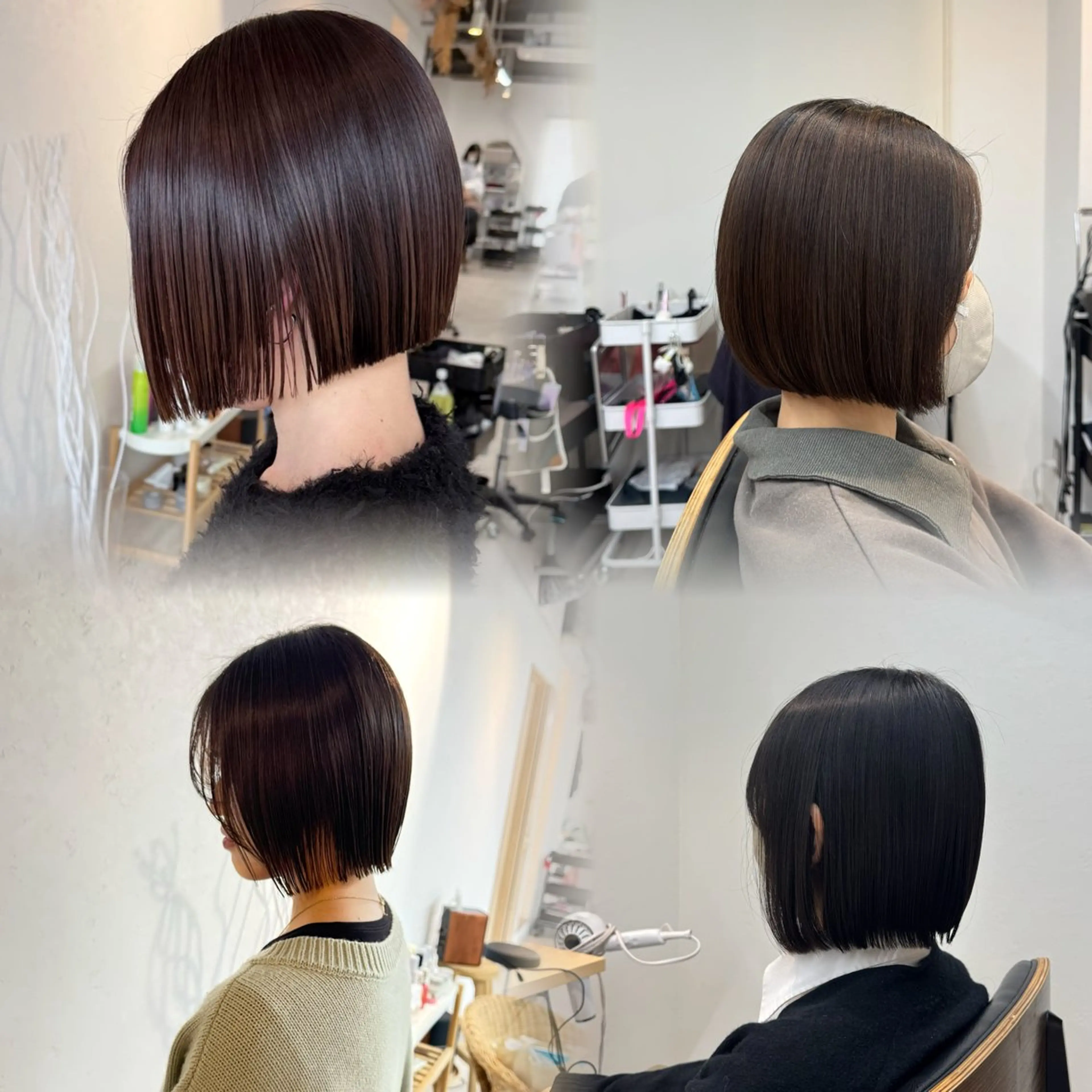 ショート ボブ カットモデル募集中 ☀️NICHIKAのヘアスタイル