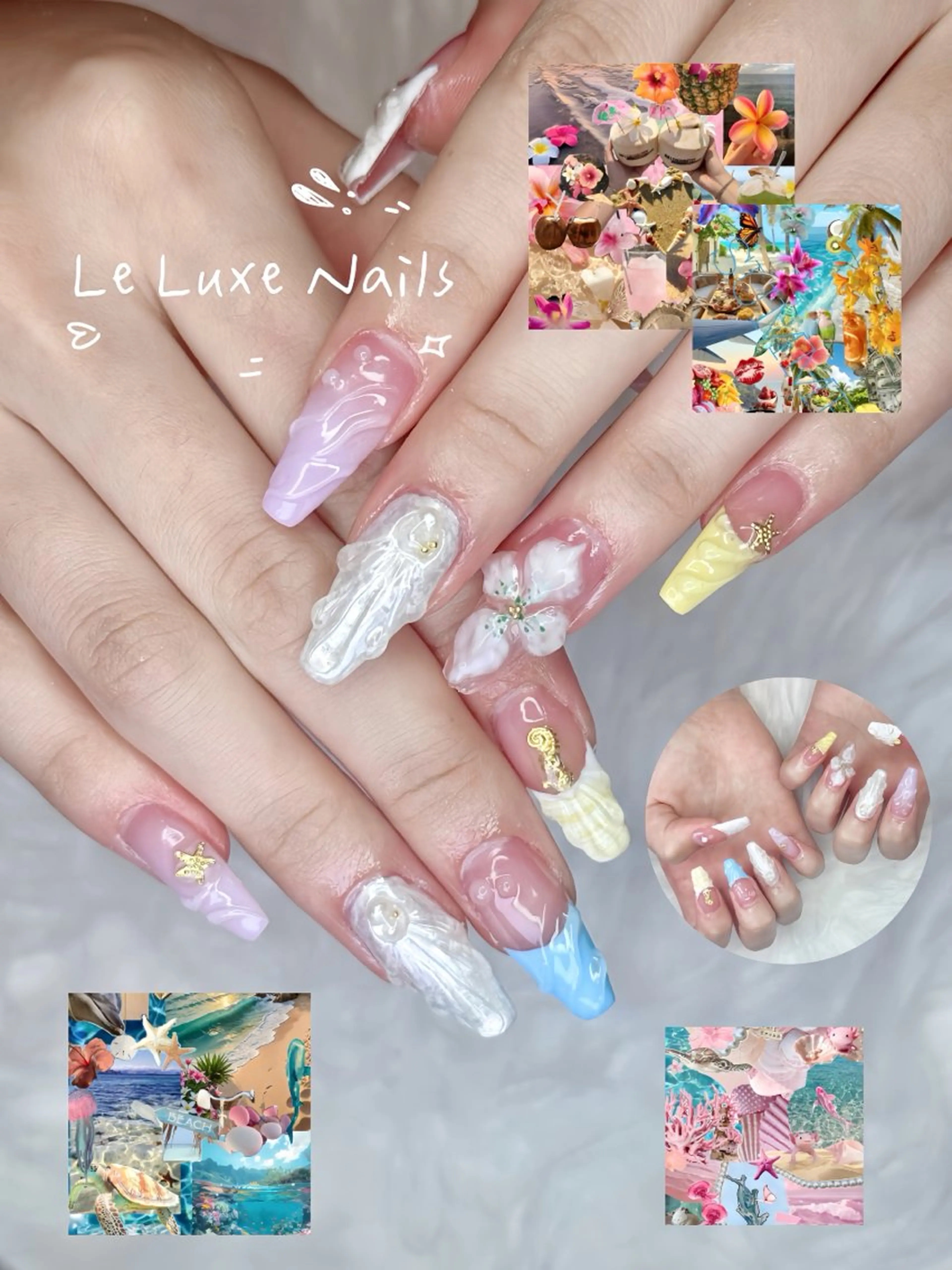 ネイル le luxe nailsのネイルデザイン