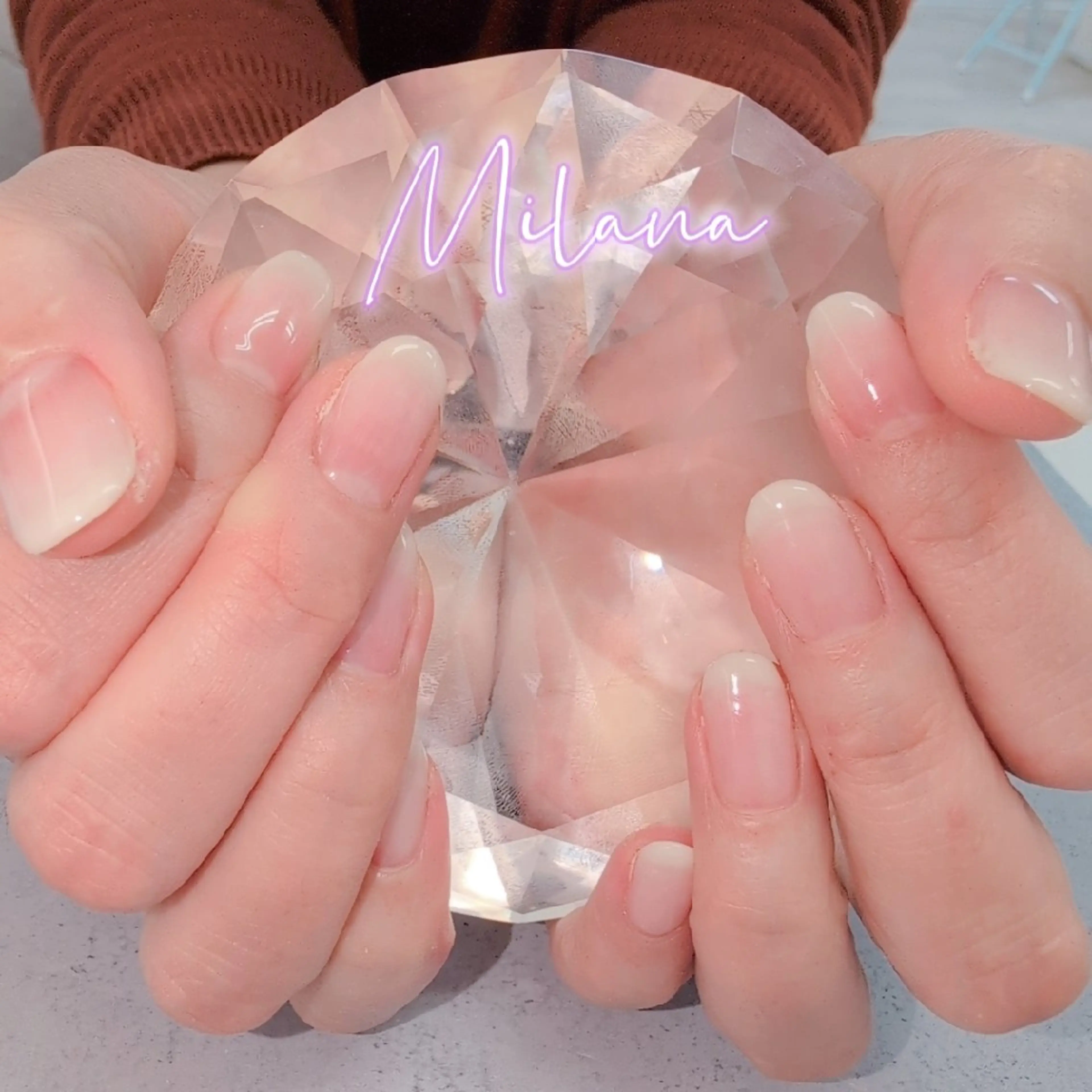 ネイル グラデーション ハンドネイル Milana 川瀬のネイルデザイン