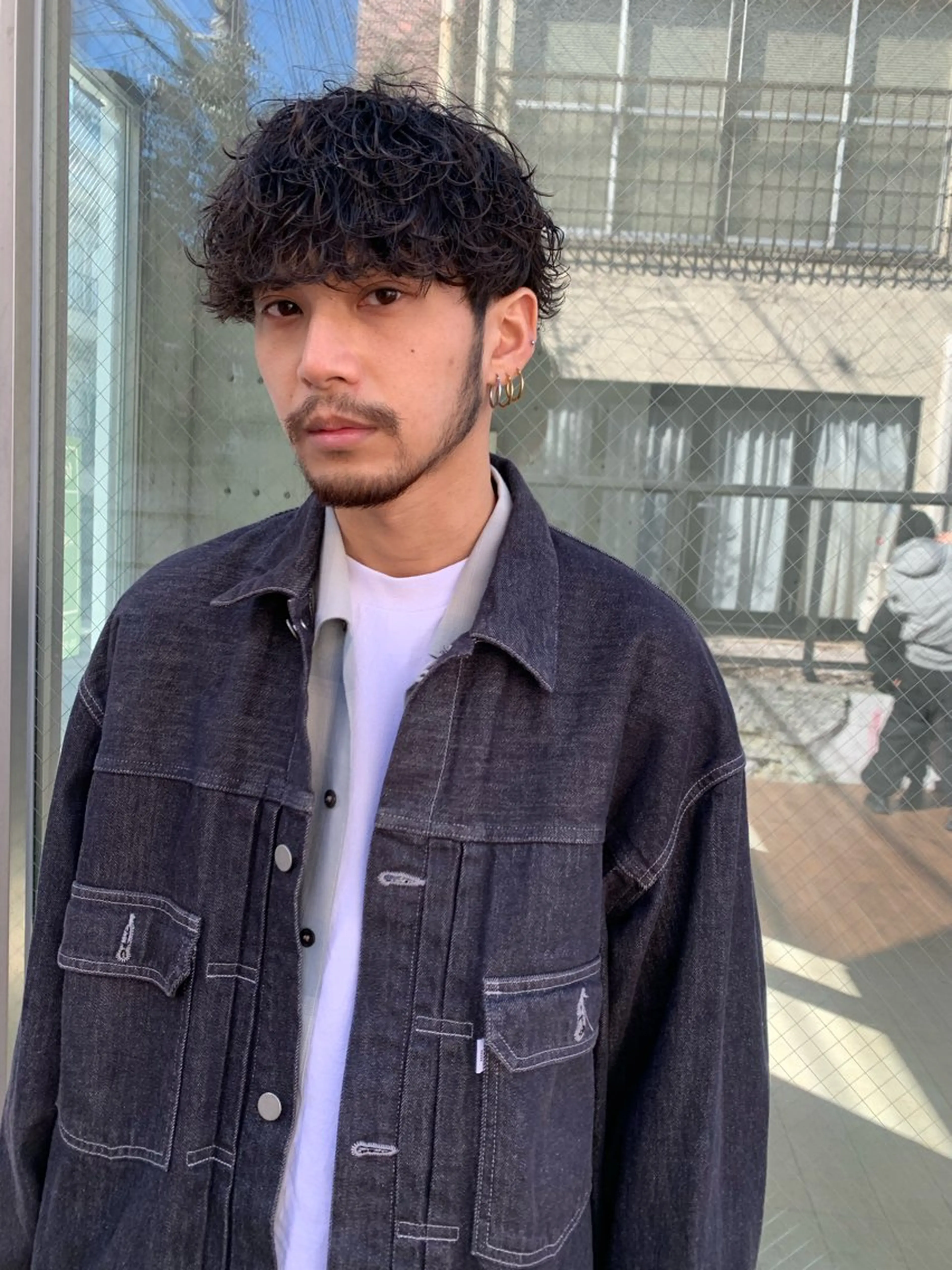 ミディアム パーマ ミディアムパーマ クドウレイ fifth渋谷のヘアスタイル