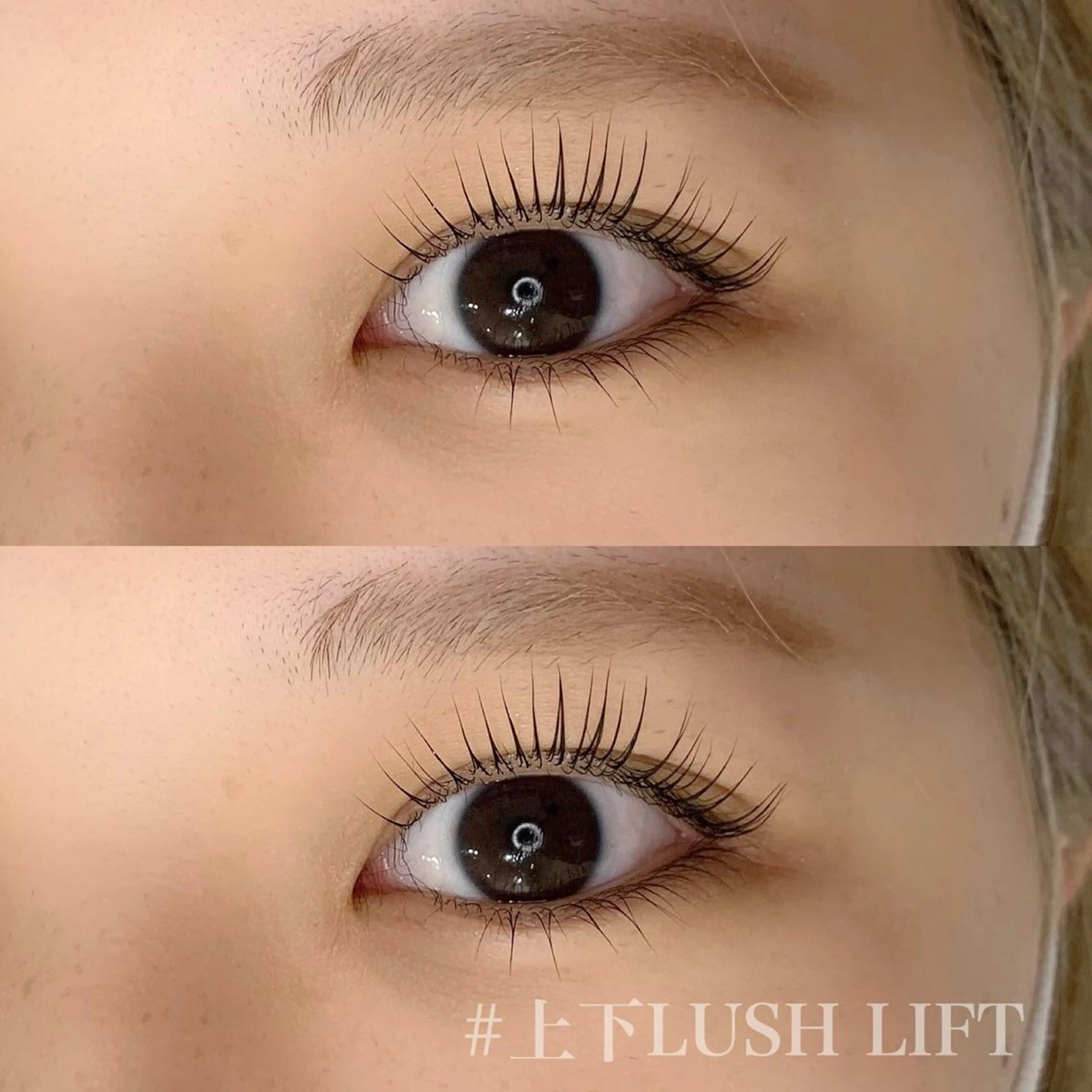 マツエク・マツパ パリジェンヌラッシュリフト マツパ Akari🖤 韓国アイドルまつぱのマツエク・マツパデザイン