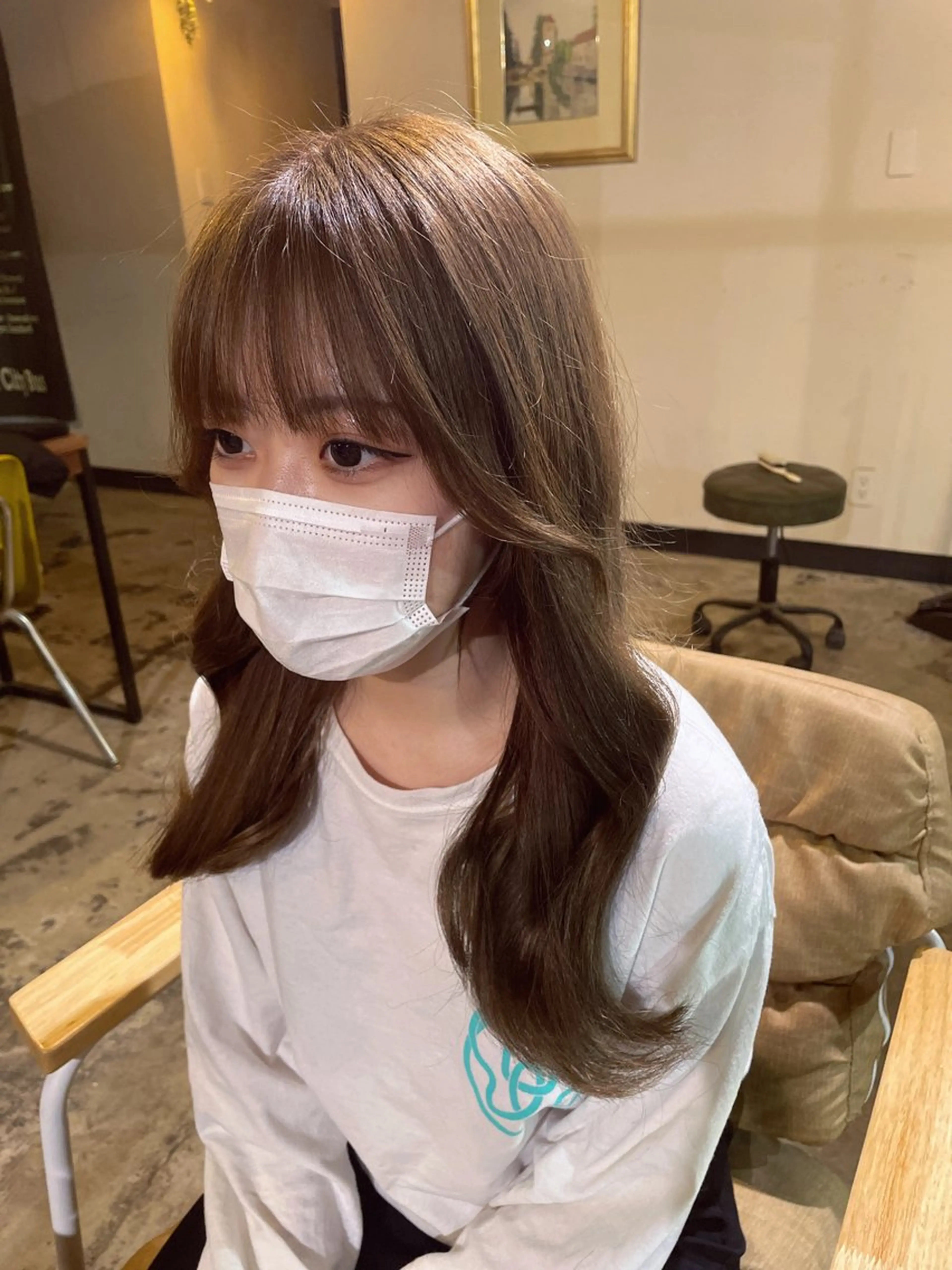 カラー La fith hair ray 札幌店所属・顔まわり/W カラー/リョウのヘアスタイル