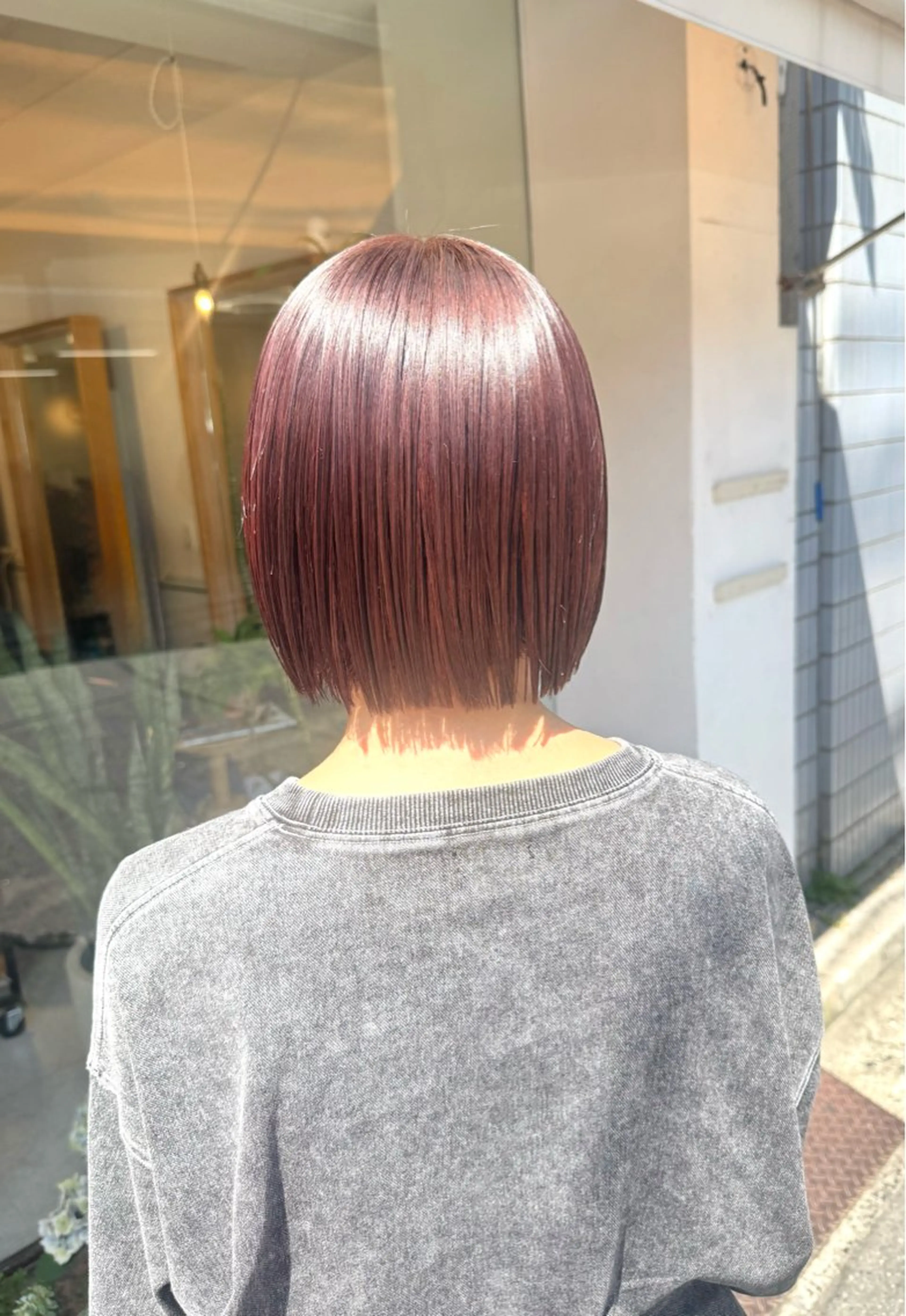 ショート カラー カット ヘアカラー トリートメント 安永 涼のヘアスタイル