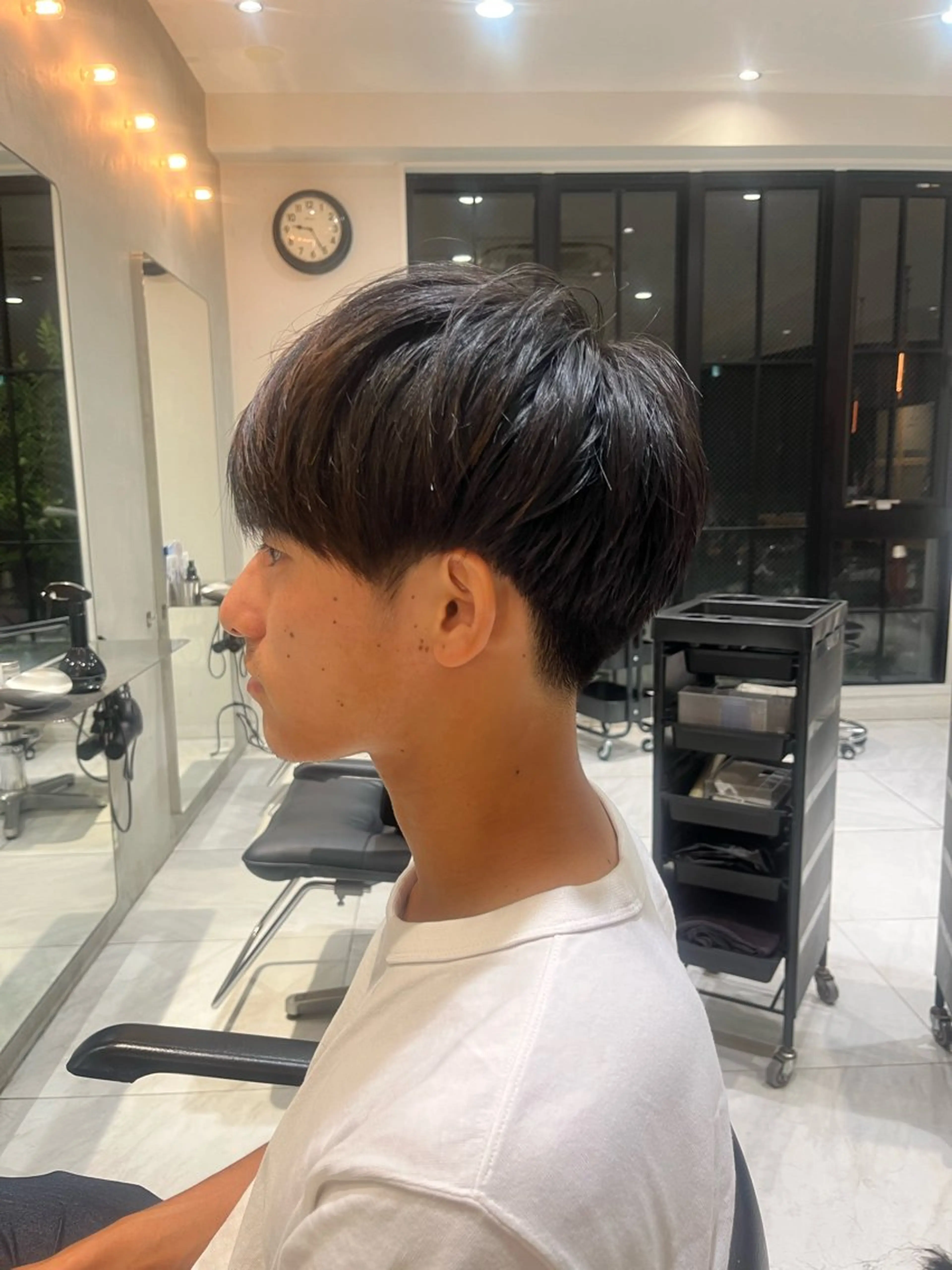 メンズ ナミ🩶暗髪/暖色 ❤️/透明感/縮毛のヘアスタイル