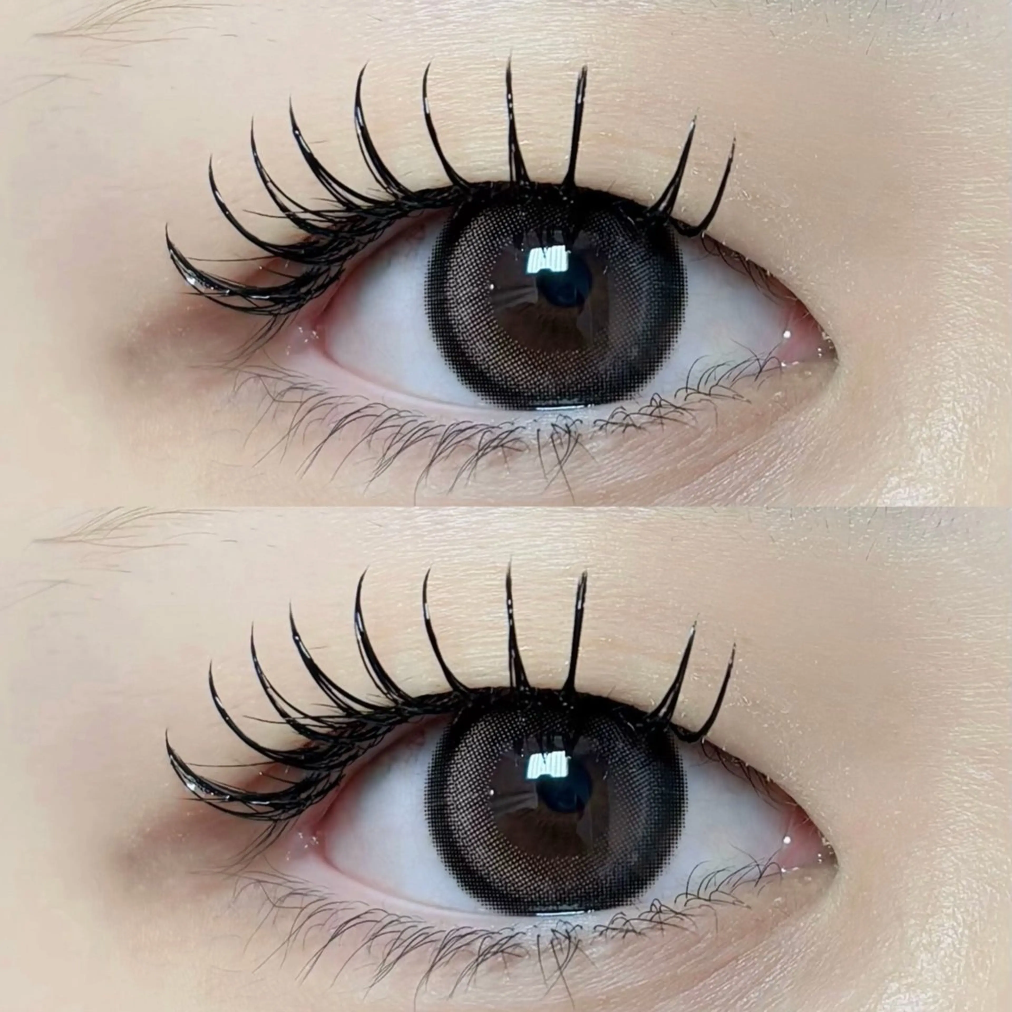 マツエク・マツパ バインドロック Dカール 一重×まつ毛パーマ マツエク ♥️JiJi ♥️のマツエク・マツパデザイン