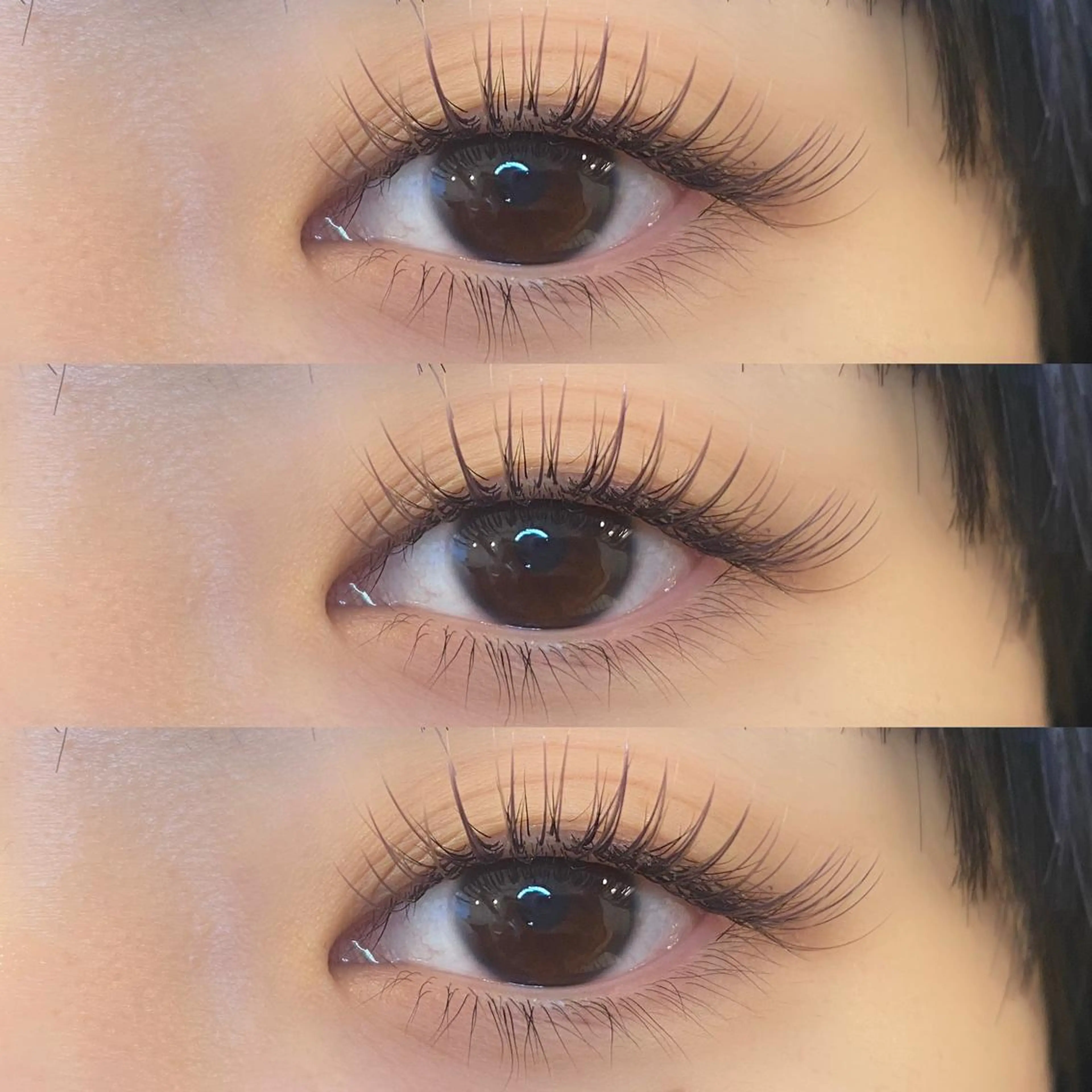 マツエク・マツパ カラーマツエク miin所属・MIZUHO .のマツエク・マツパデザイン