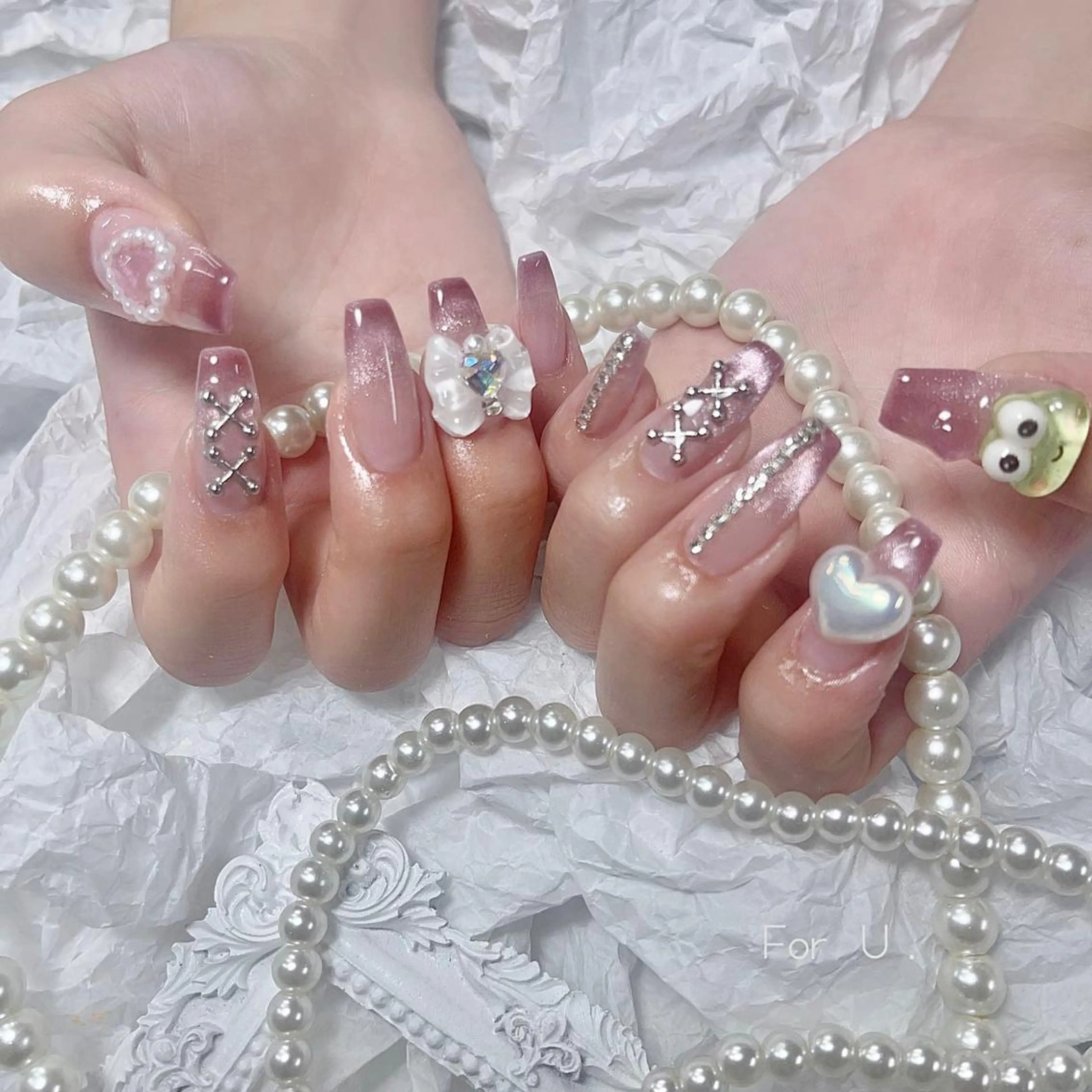 ネイル ハンドネイル ハンドケア For U nail スカルプ専門店のネイルデザイン