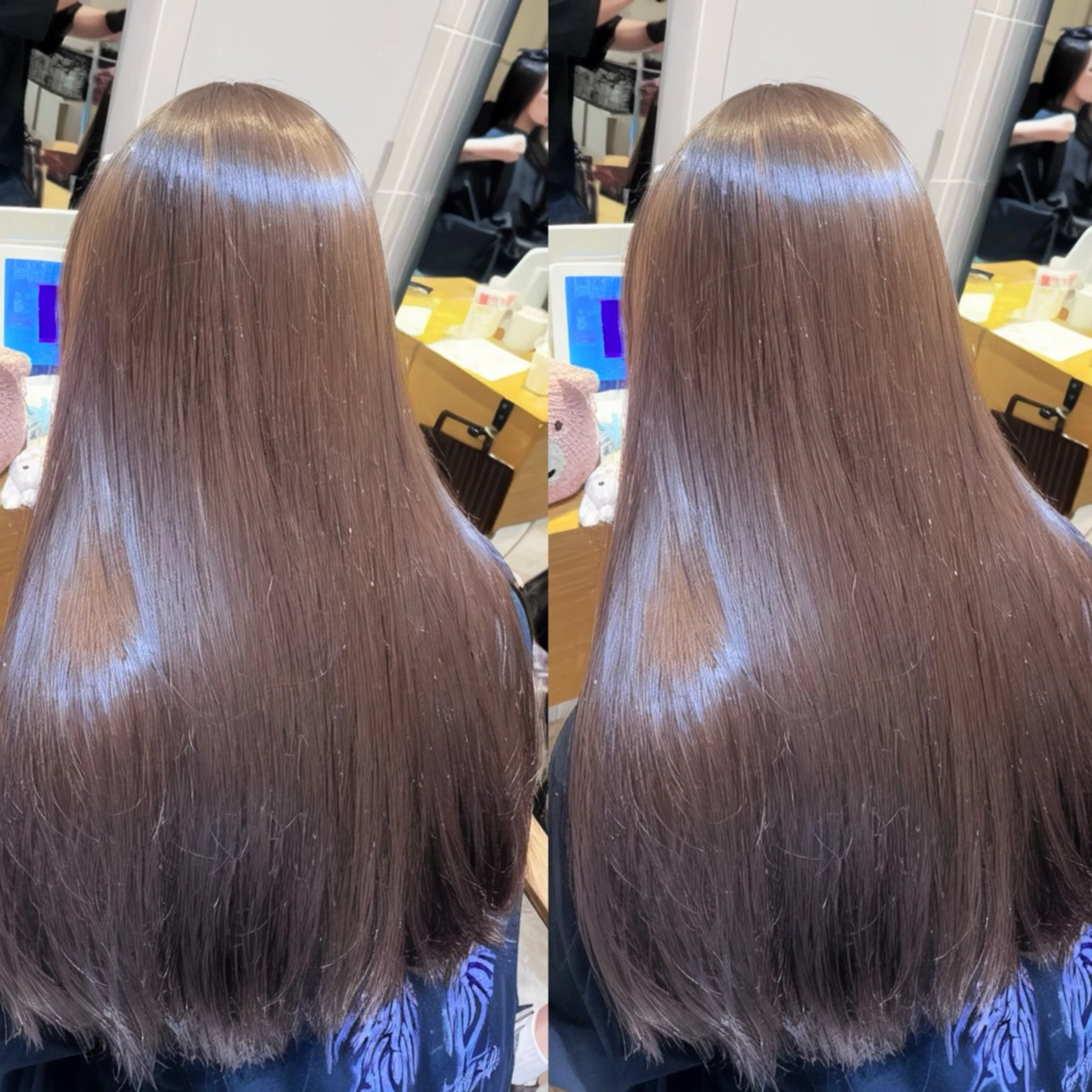 ロング カラー ラフィスヘアードープ所属・👑髪質改善wカラー /ハイトーン/アユカのヘアスタイル