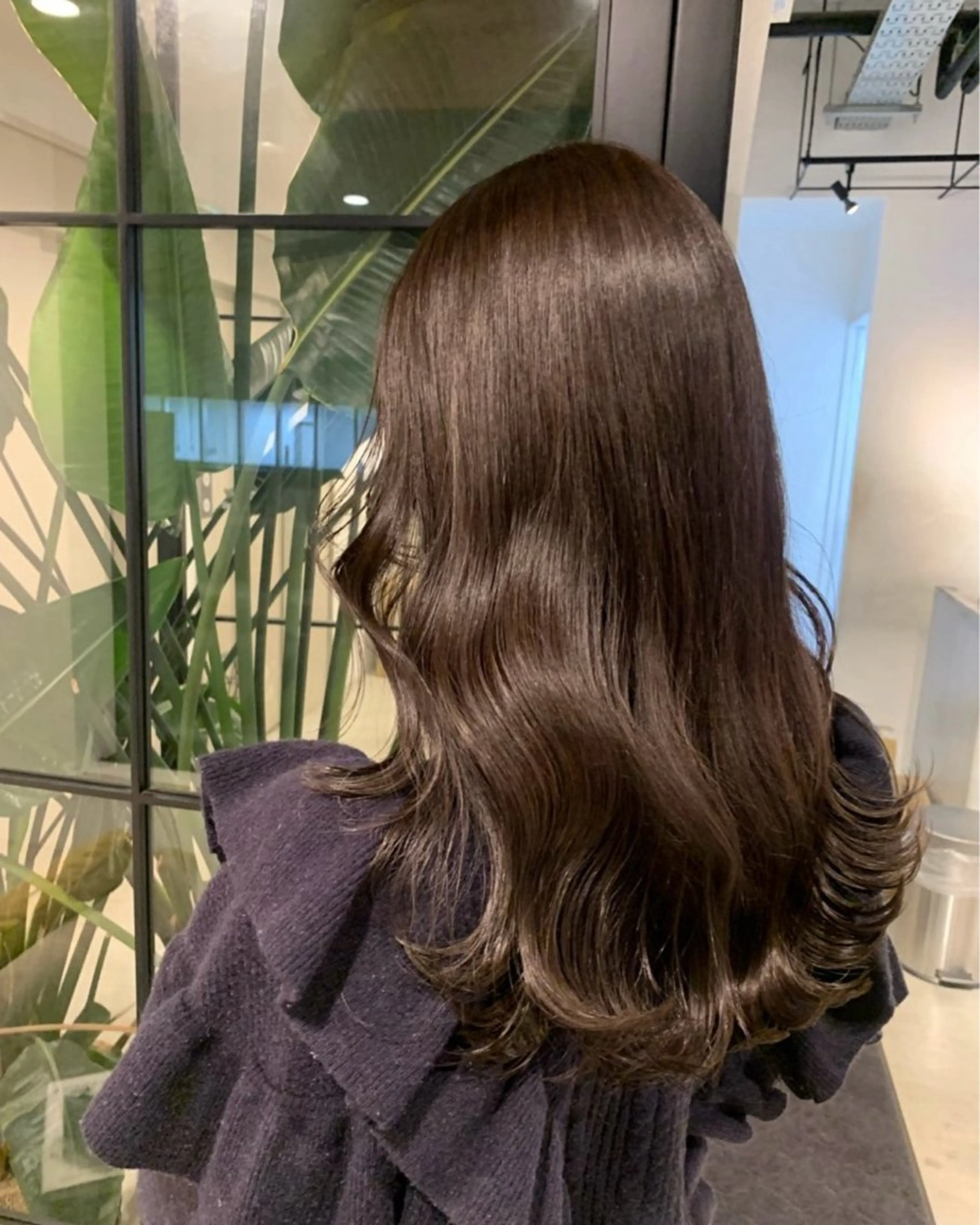 セミロング ベージュカラー🧸/ 松崎/東区/田中理沙のヘアスタイル