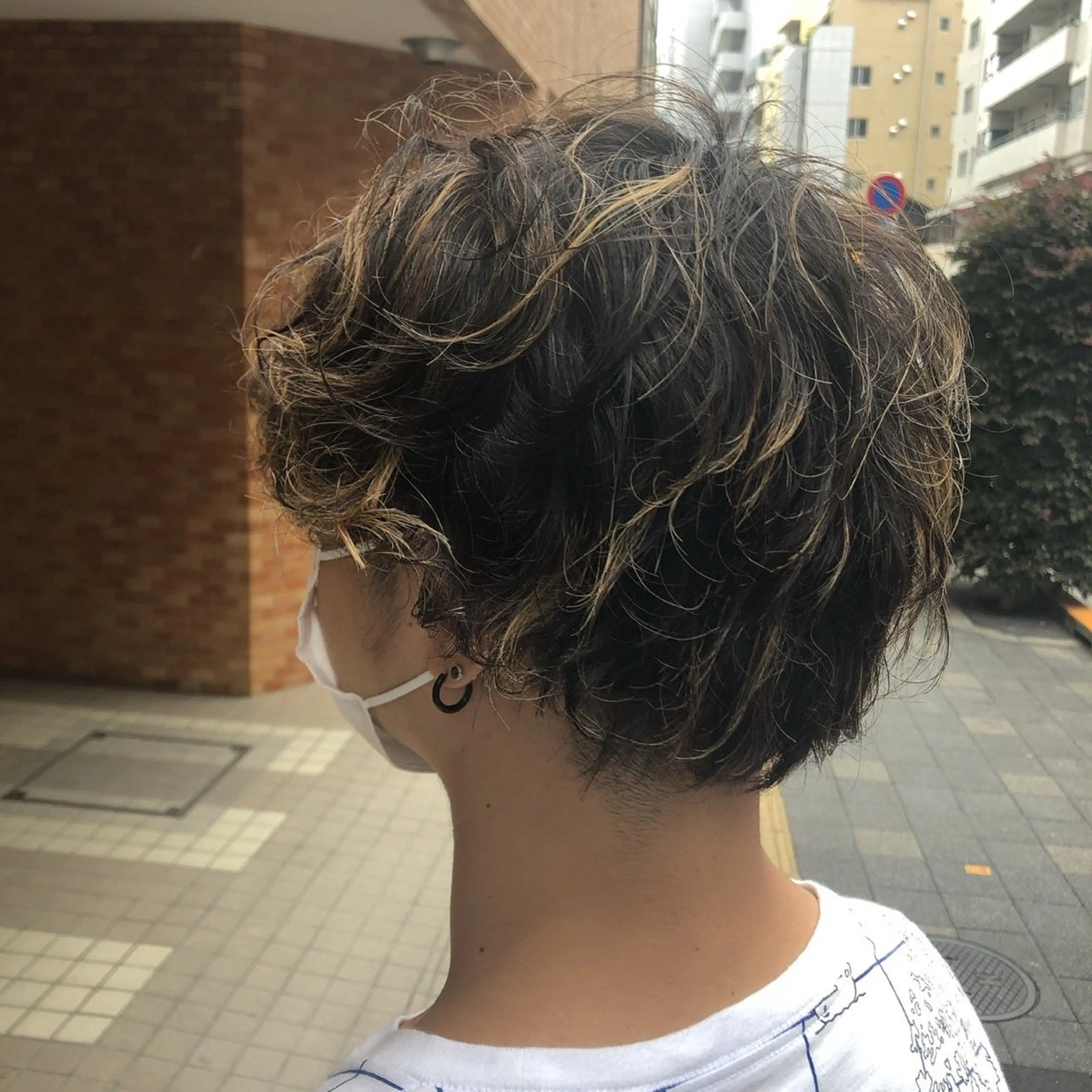パーマ メンズ hozumi bilanciaのヘアスタイル