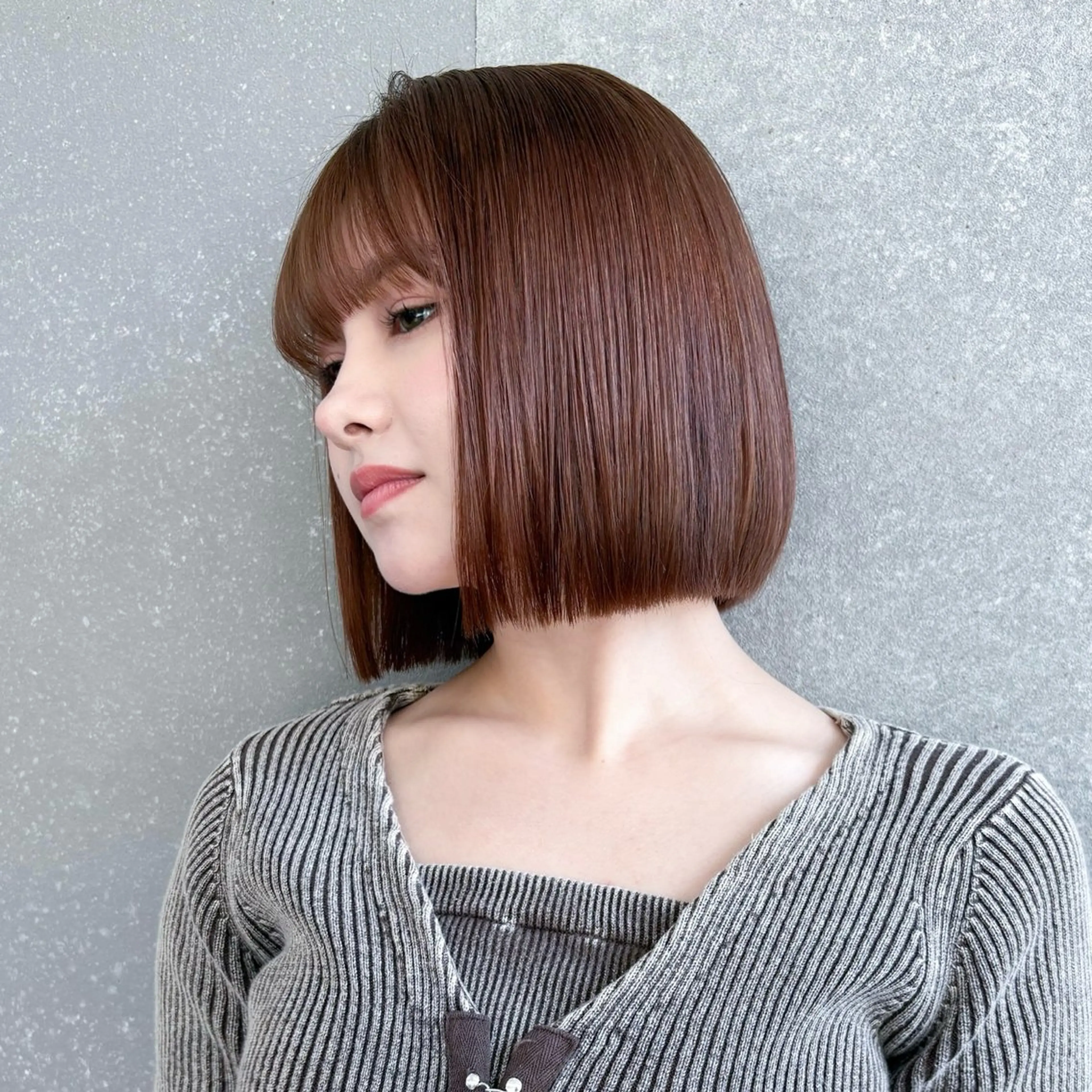 ミディアム 韓国レイヤー/似合わ せ/nazuna🩵のヘアスタイル