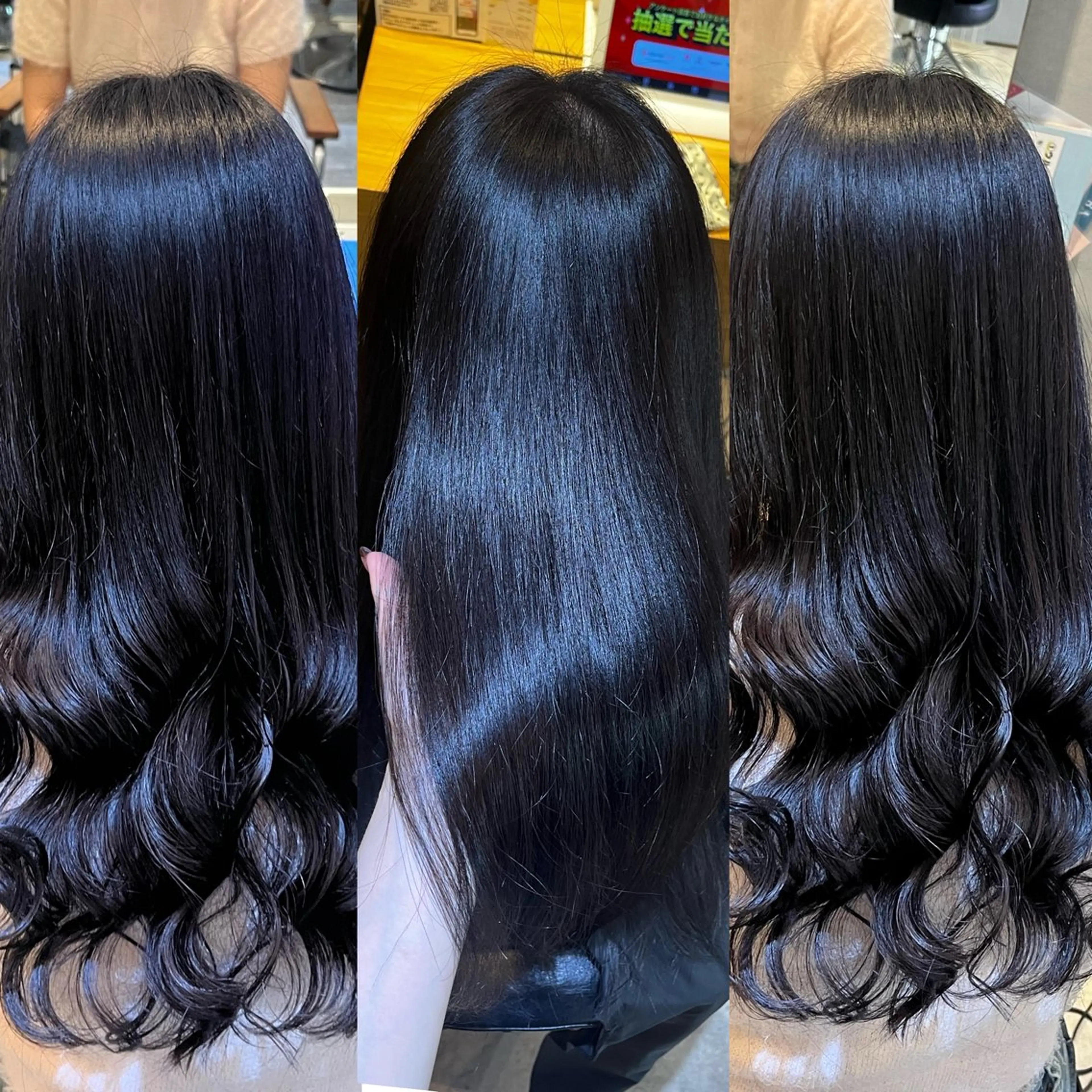 ロング カラー ケアカラー 透明感カラー イルミナカラー 髪質改善 レイヤーカット カット ヘアカラー トリートメント ラフィスヘアードープ所属・👑髪質改善wカラー /ハイトーン/アユカのヘアスタイル