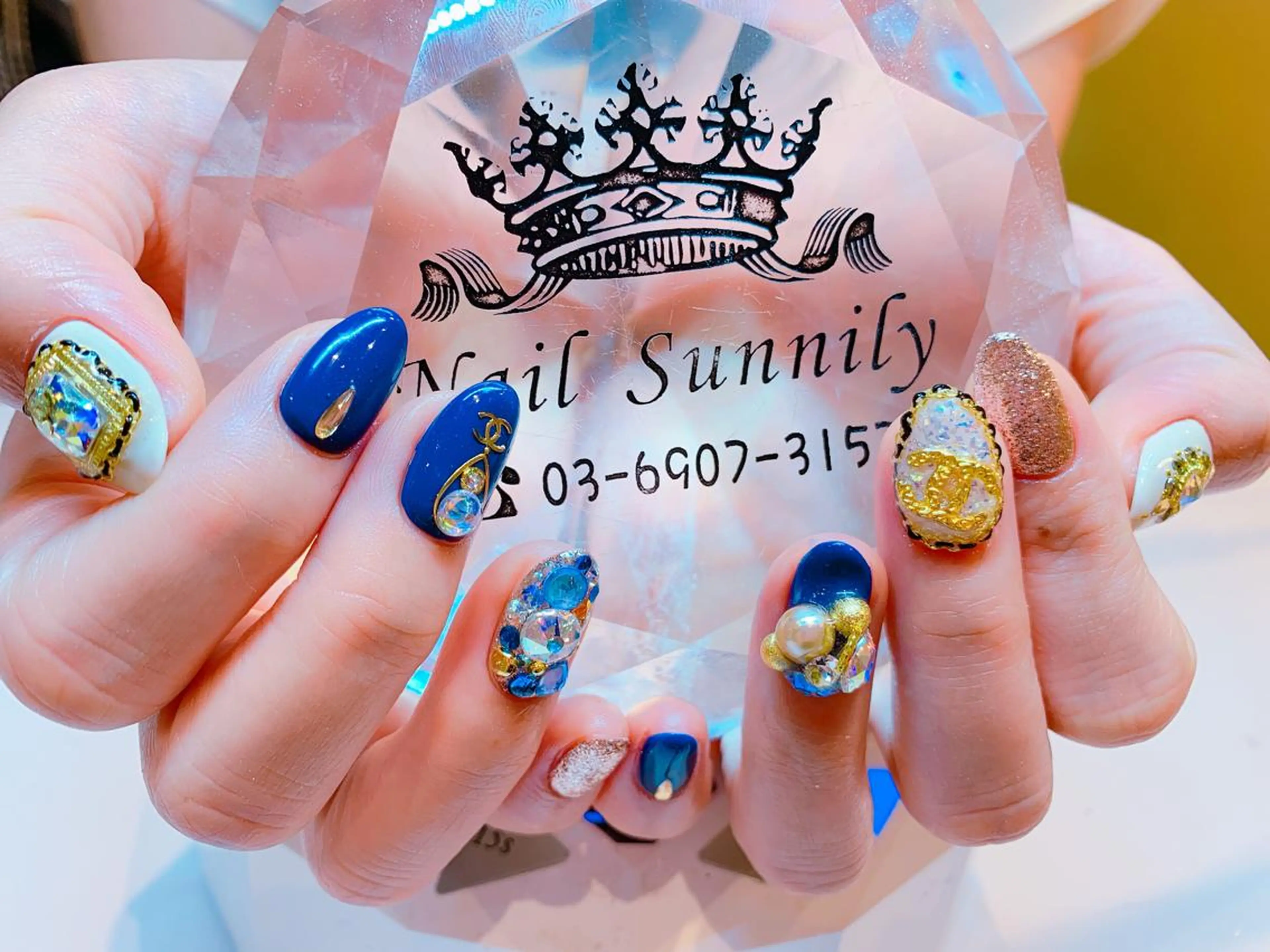 ネイル 長さだし専門店 M2　rikaのネイルデザイン