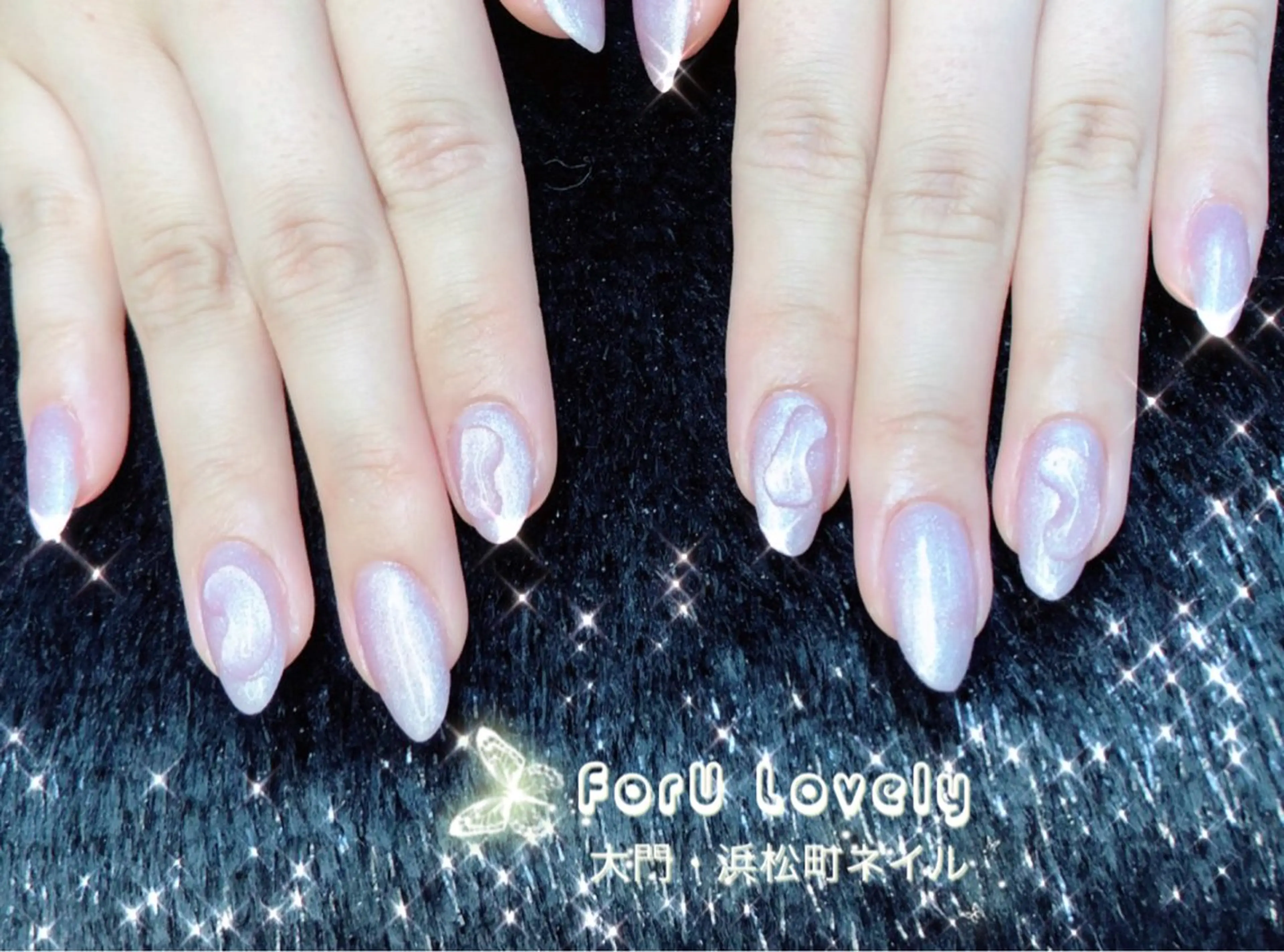 ネイル フットネイル ジェルネイル ハート 韓国ネイル マグネットネイル ハンドネイル ハンドケア 大門浜松町 ネイルのネイルデザイン