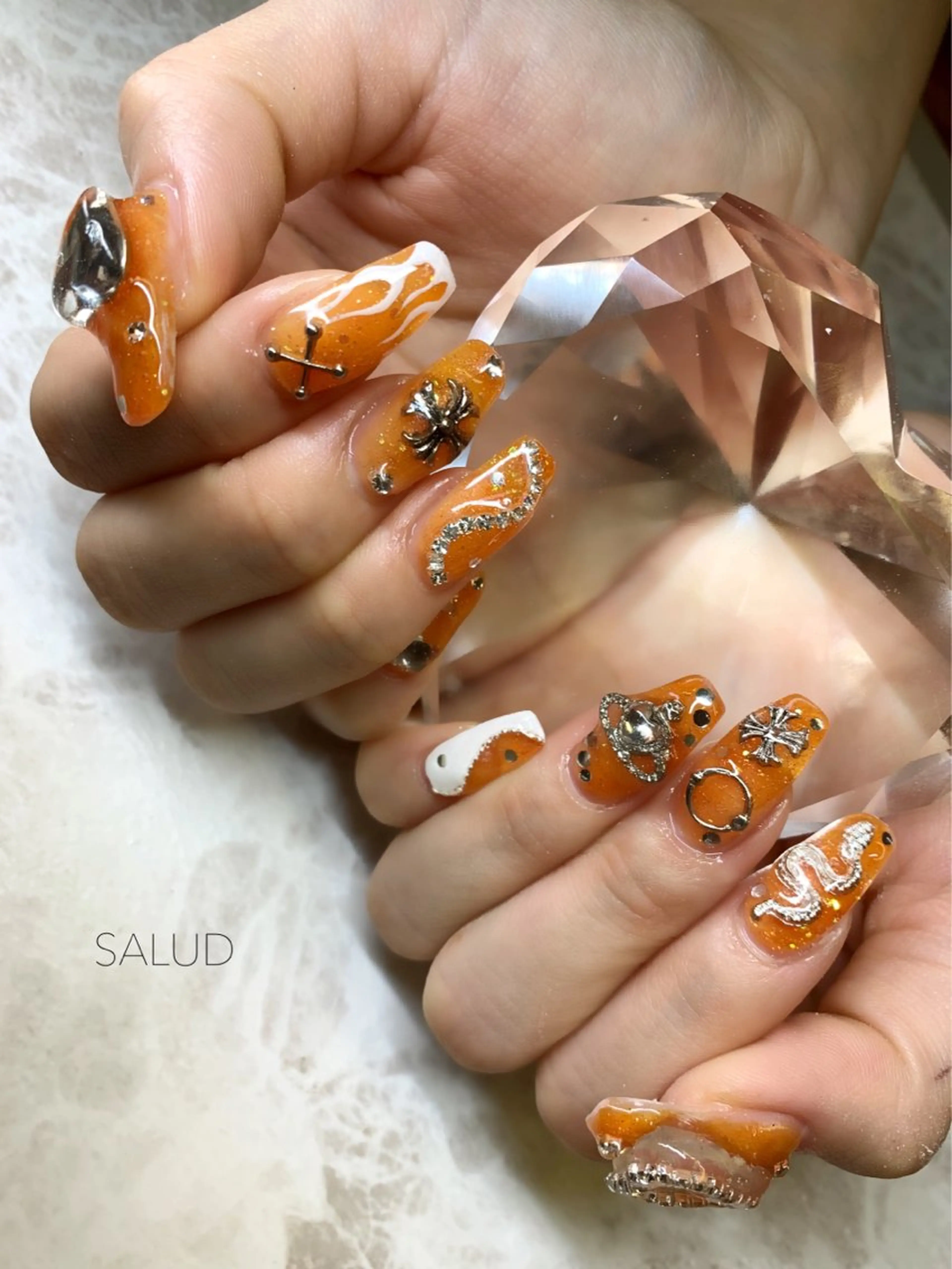 ネイル ハンドネイル Nail Salon SALUDのネイルデザイン