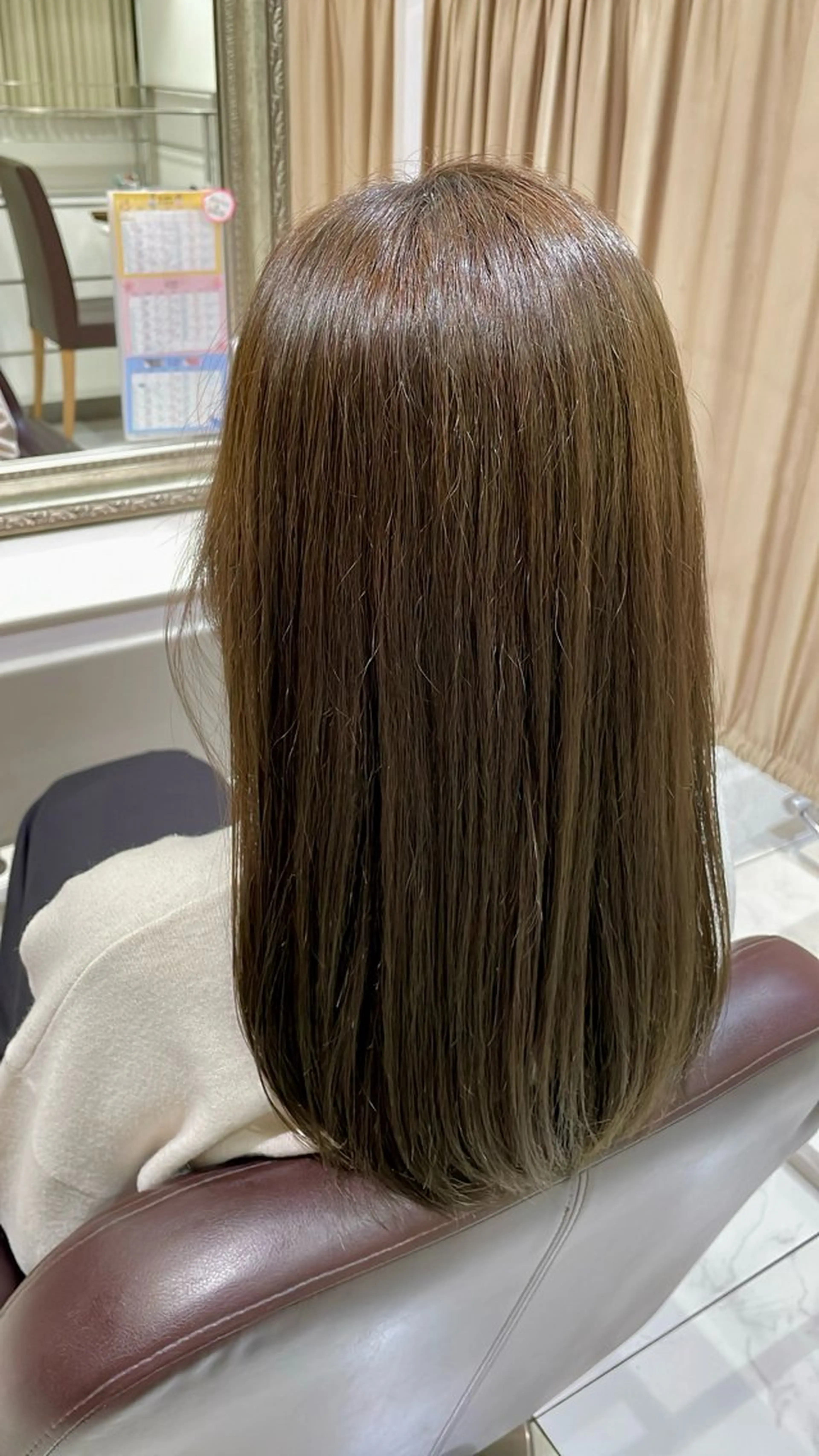 ロング カラー 前田 夏実/メンズカットのヘアスタイル