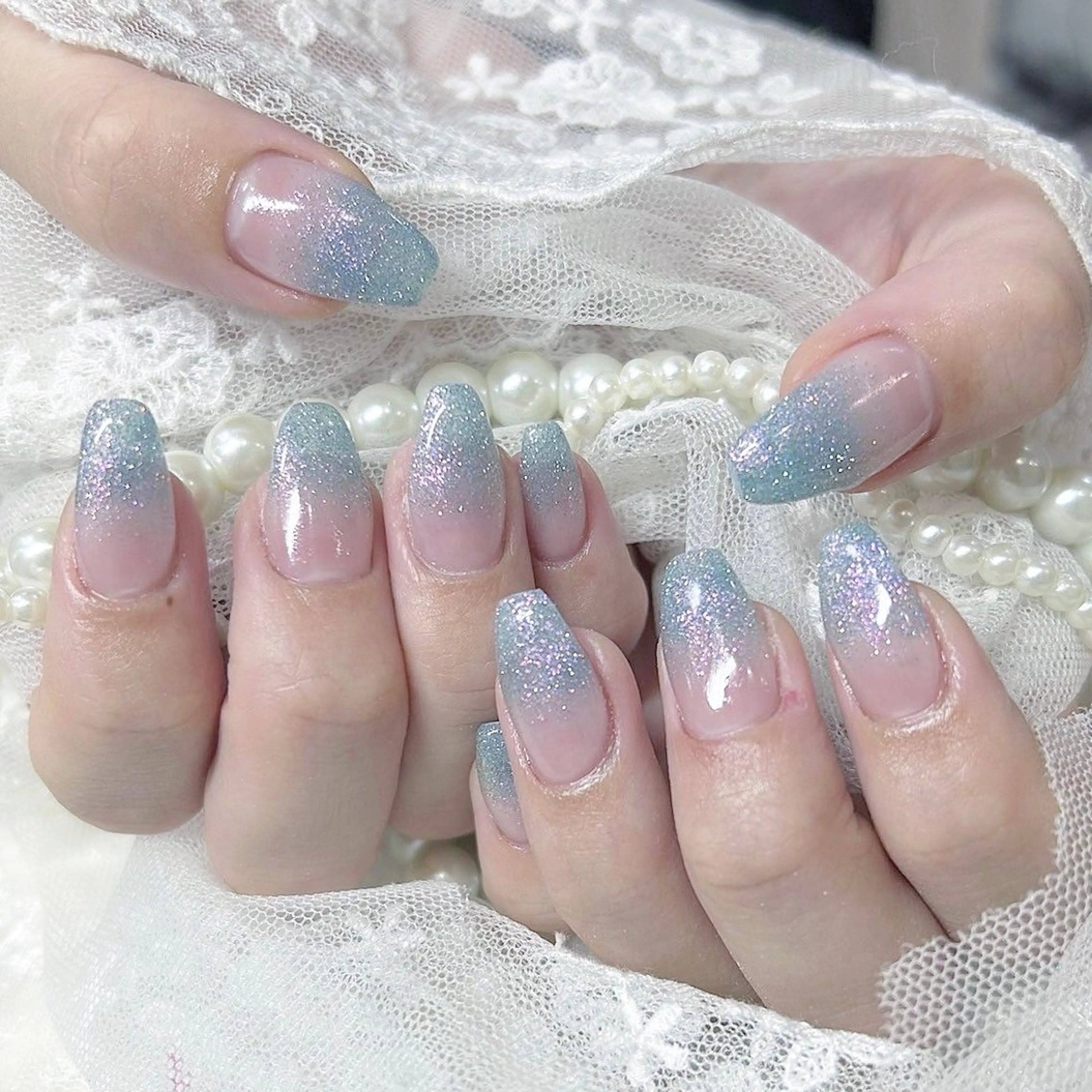 ネイル アートネイル 長さ出し フットネイル 韓国ネイル マグネットネイル ハンドネイル Kanako 💫のネイルデザイン