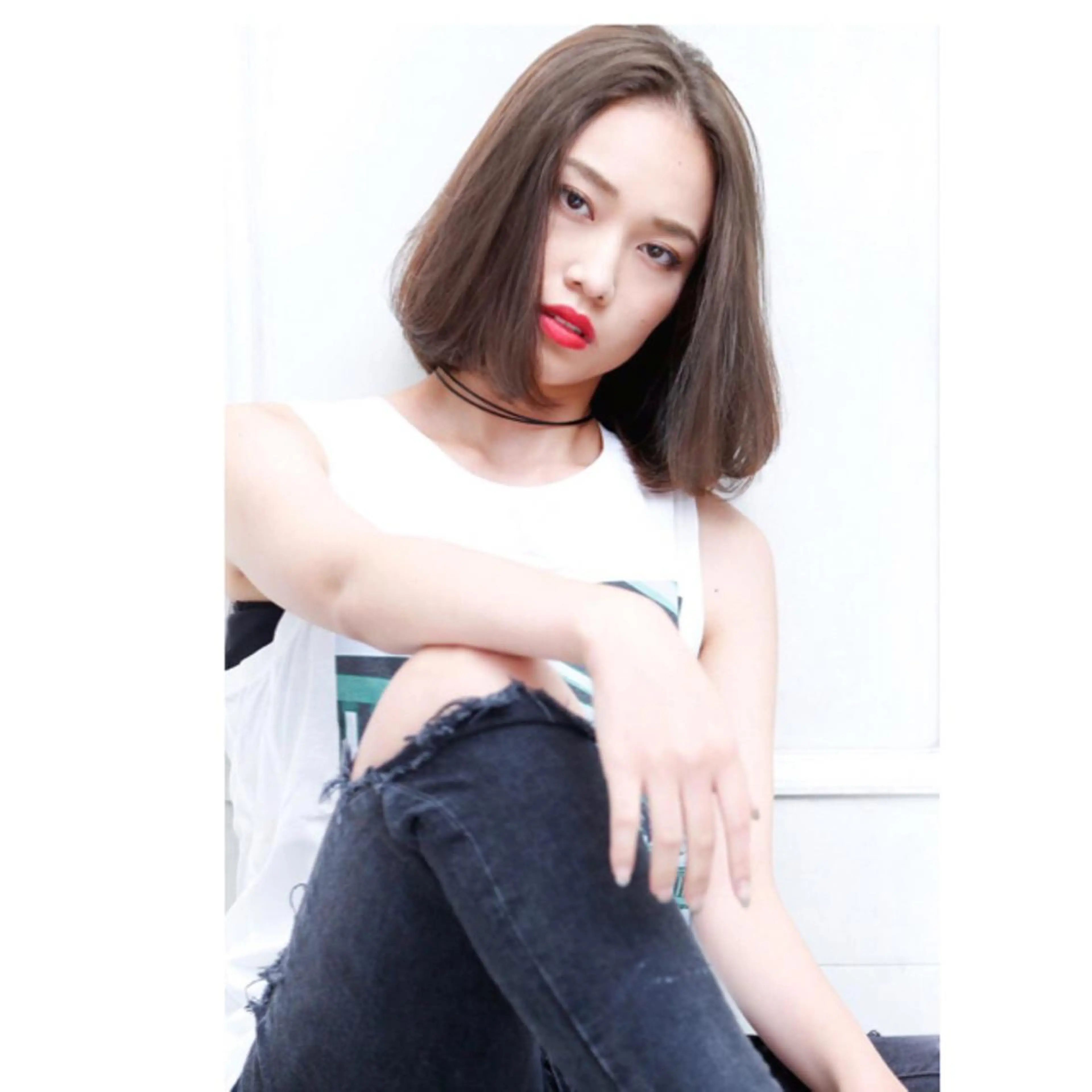 ミディアム Breath   beauu GIRL所属・千葉 絵里花のヘアスタイル