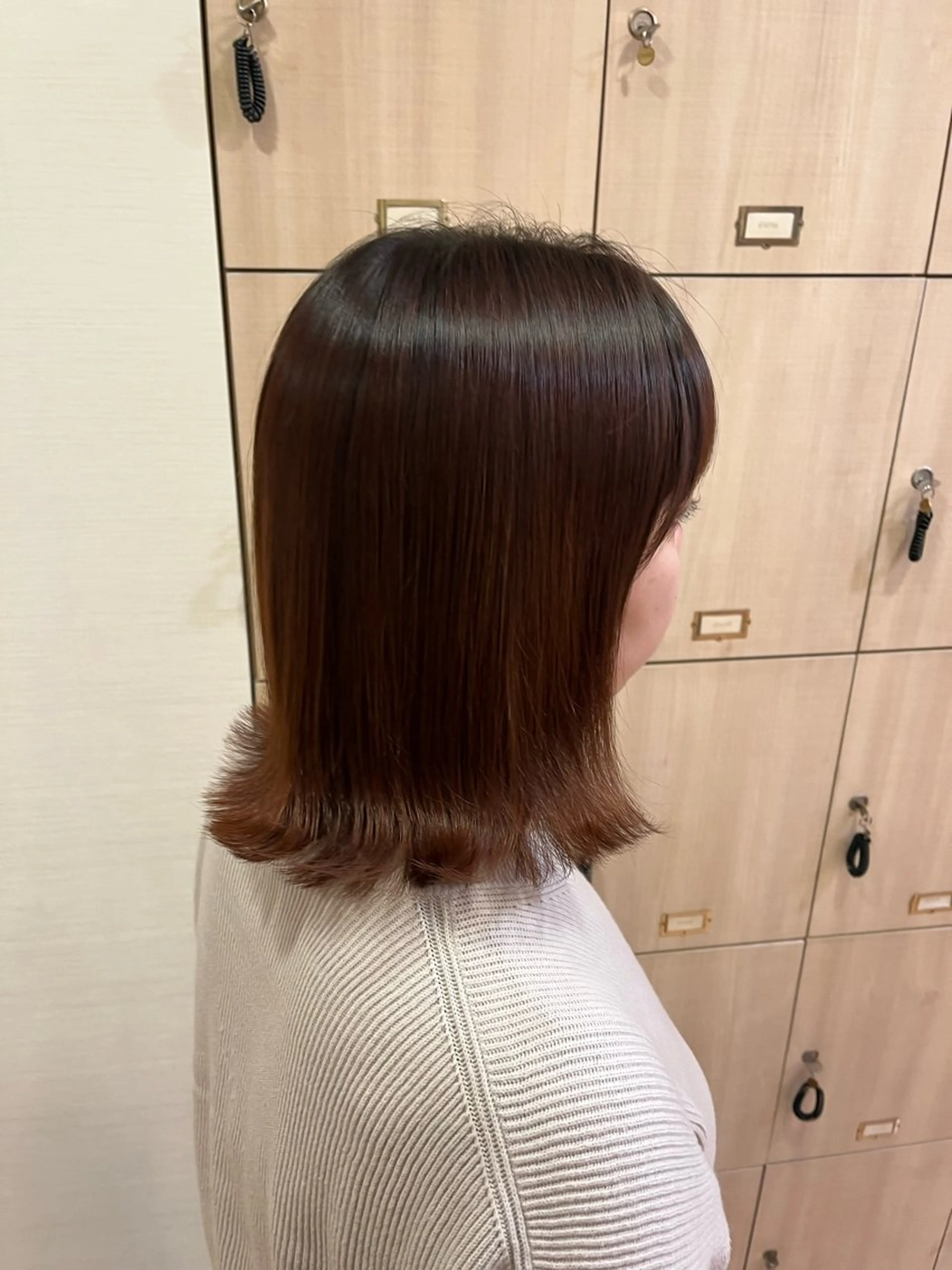 ミディアム パーマ Ha naのヘアスタイル