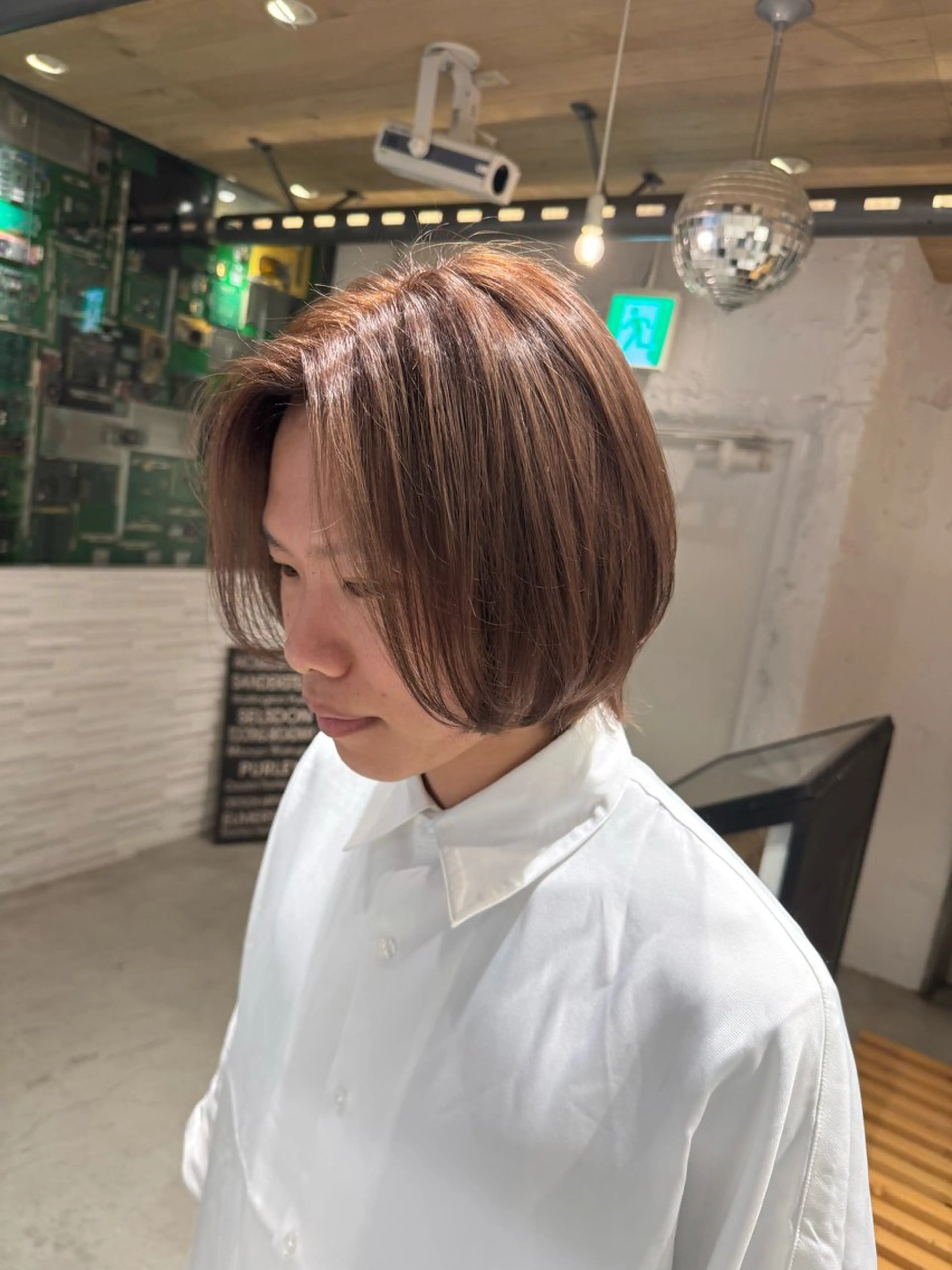 メンズ カット ヘアカラー 🌶推しカラー RINA🌶´-のヘアスタイル