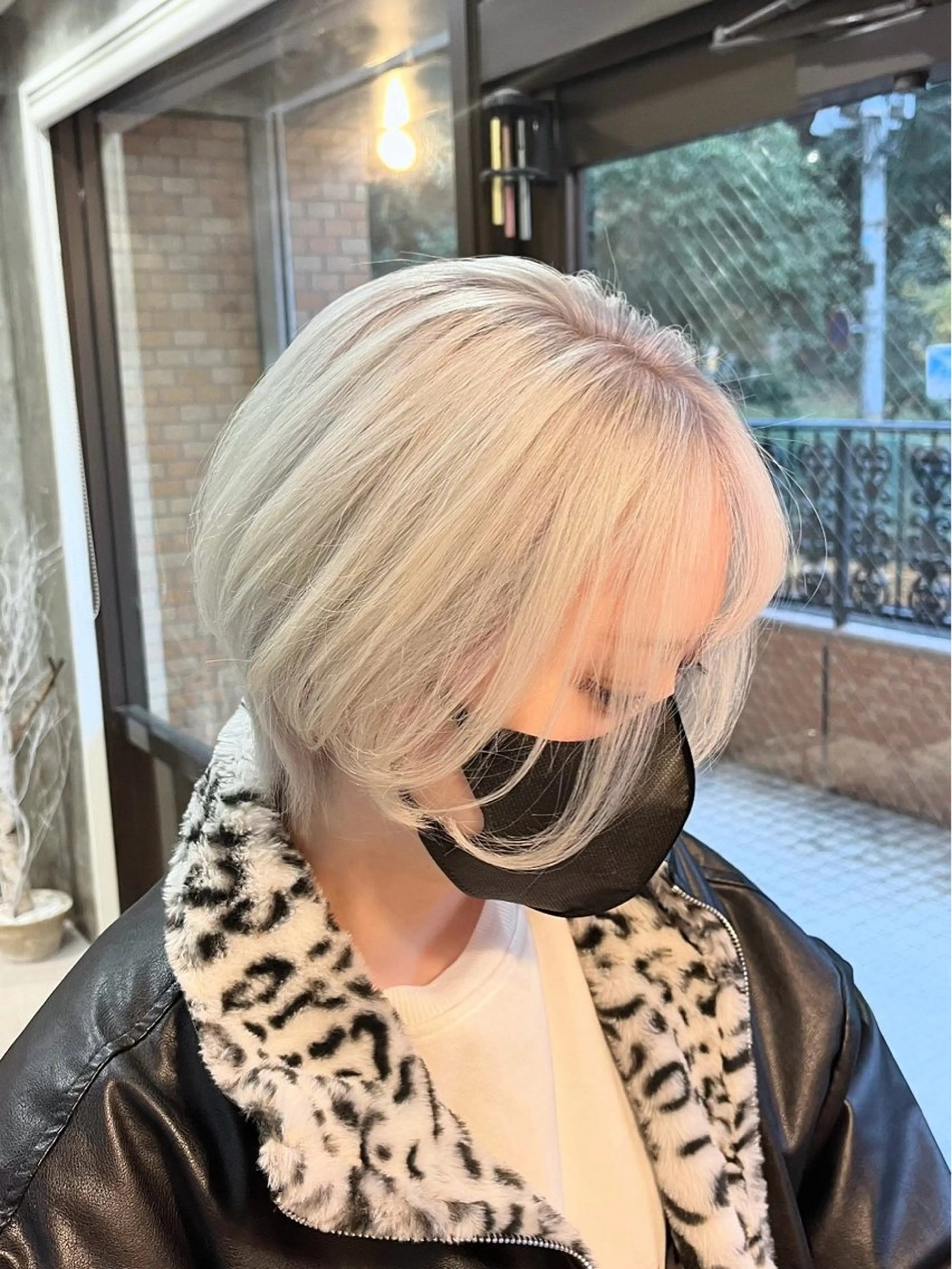 ショート カラー ヘアアレンジ Noele hair atelier(ノエルヘアアトリエ)所属・北上ゆい/個性派/ ナチュラルアレンジのヘアスタイル