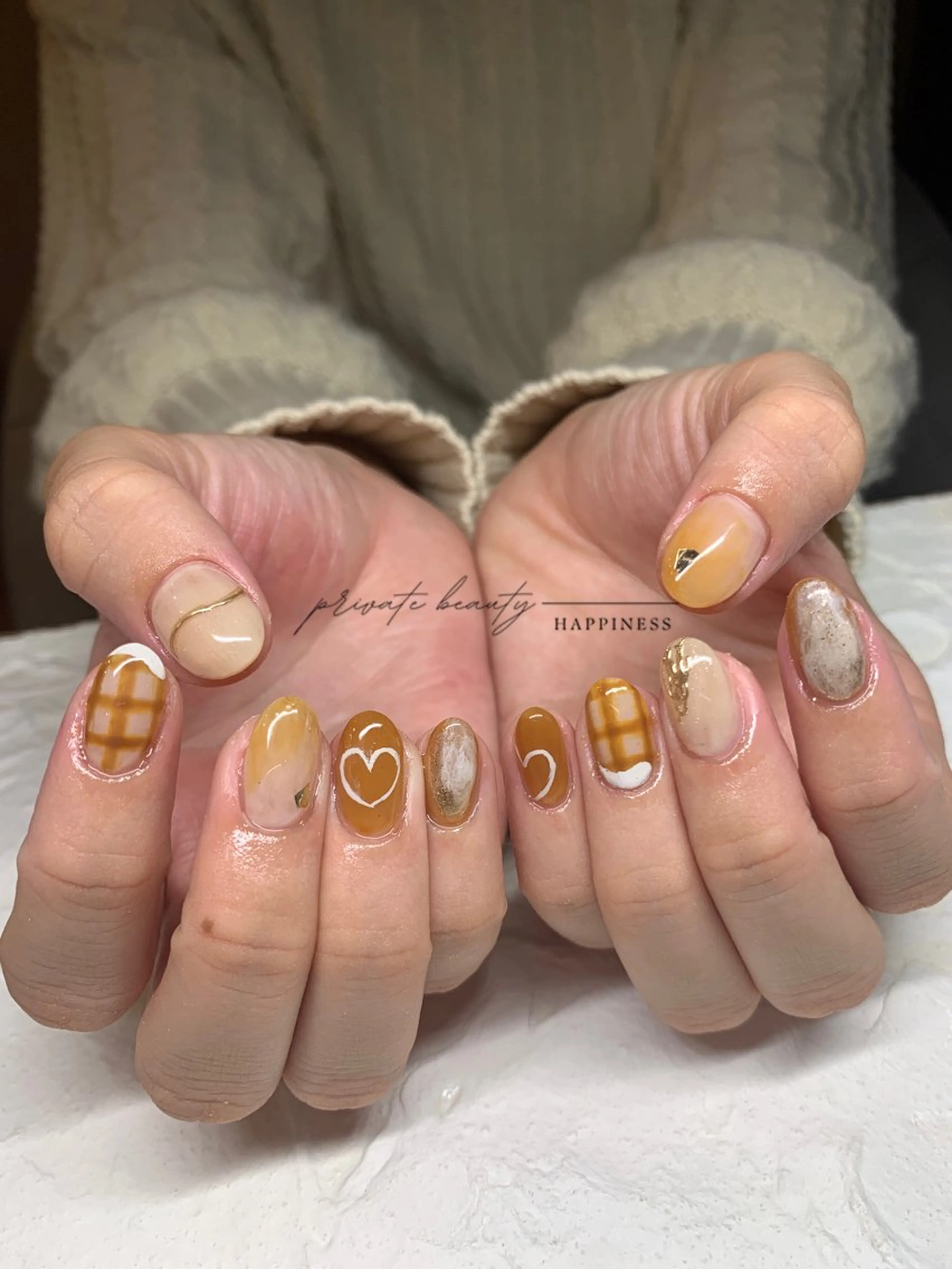 ネイル アートネイル 持ち込み happiness nailのネイルデザイン