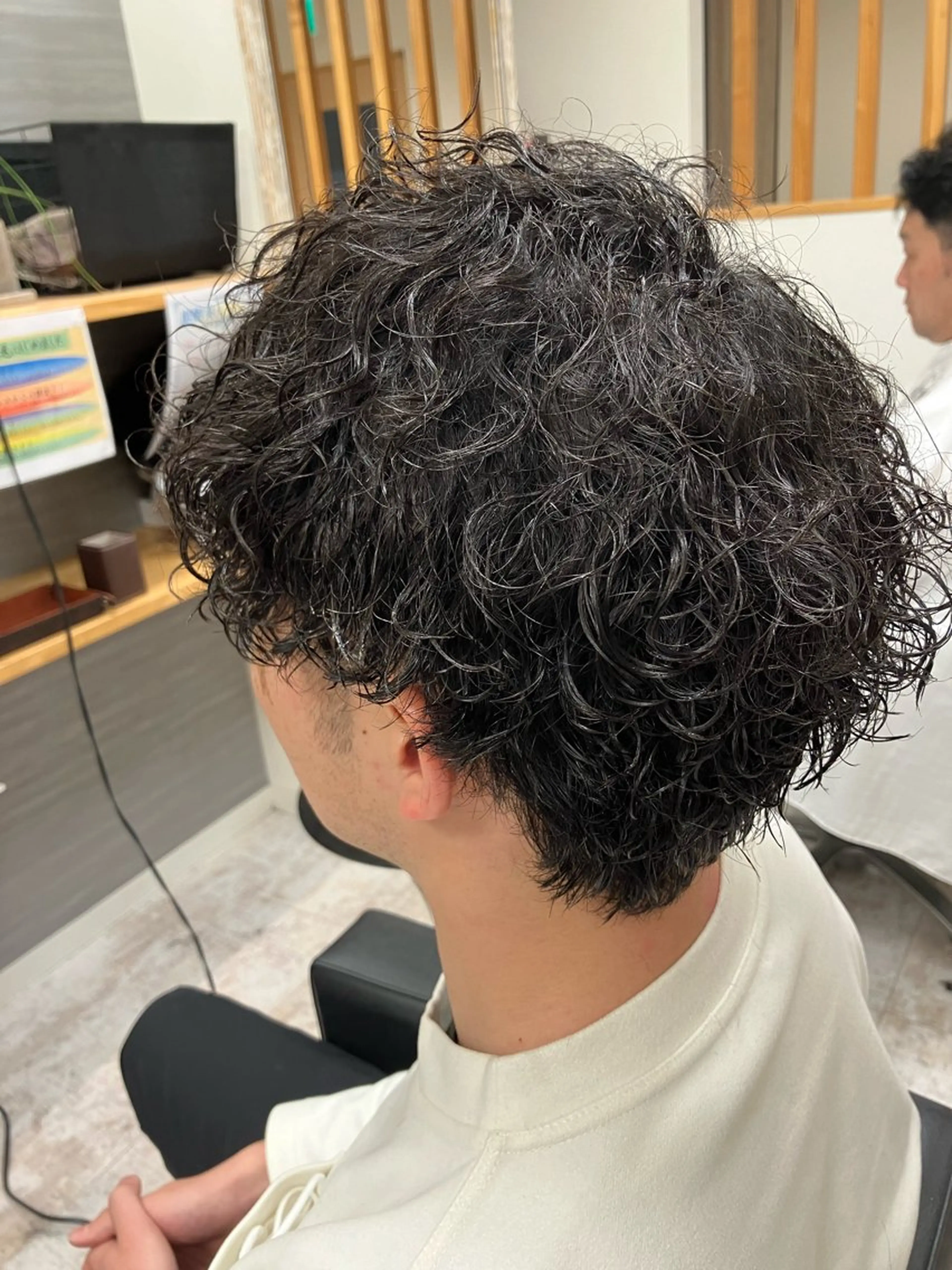 パーマ メンズ カット パーマ メンズ特化/パーマ/ フェードWATARUのヘアスタイル