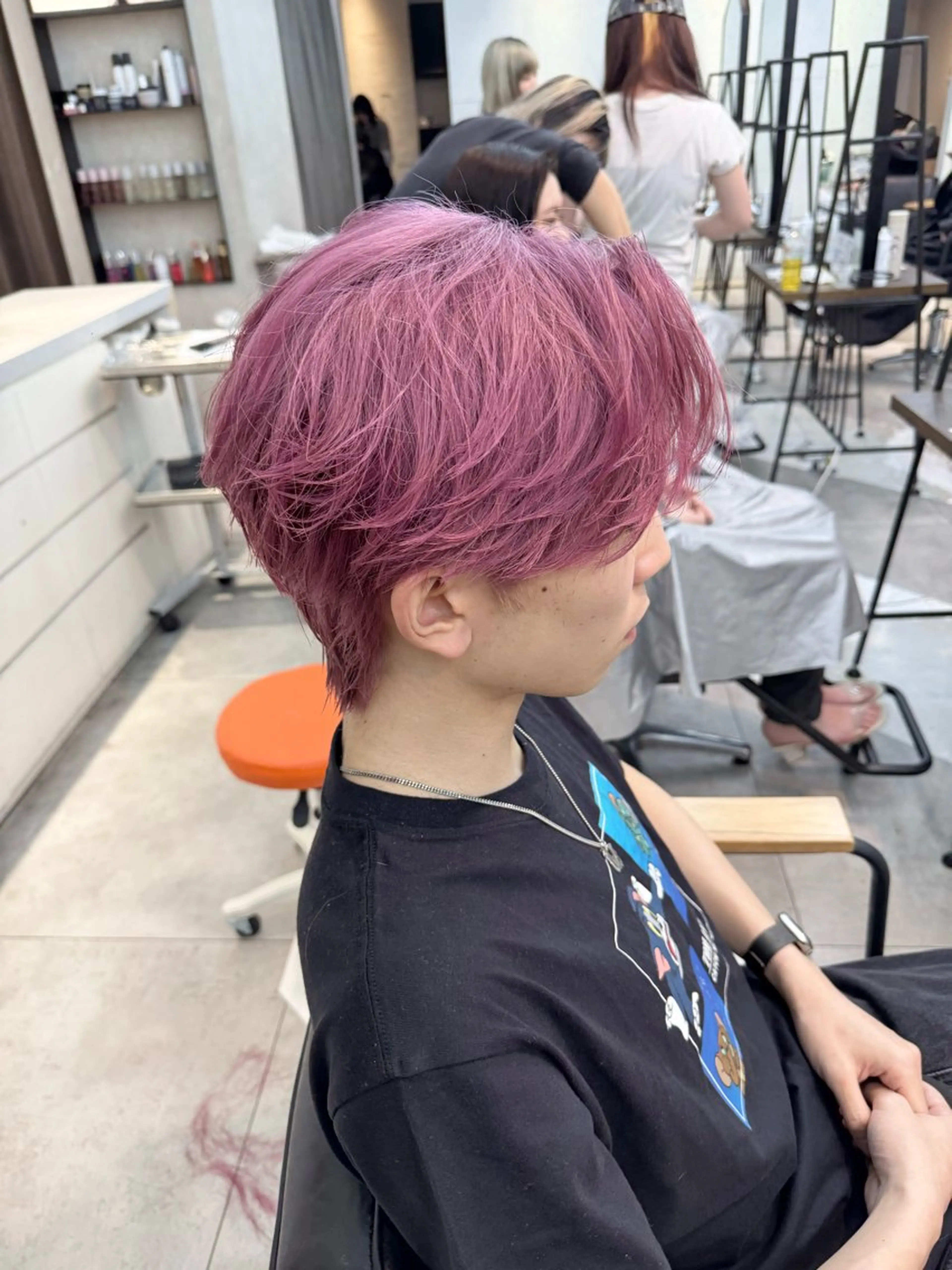ショート カラー 💘𝖕𝖎𝖓𝖐 ʜᴀɪʀ💘KAIのヘアスタイル