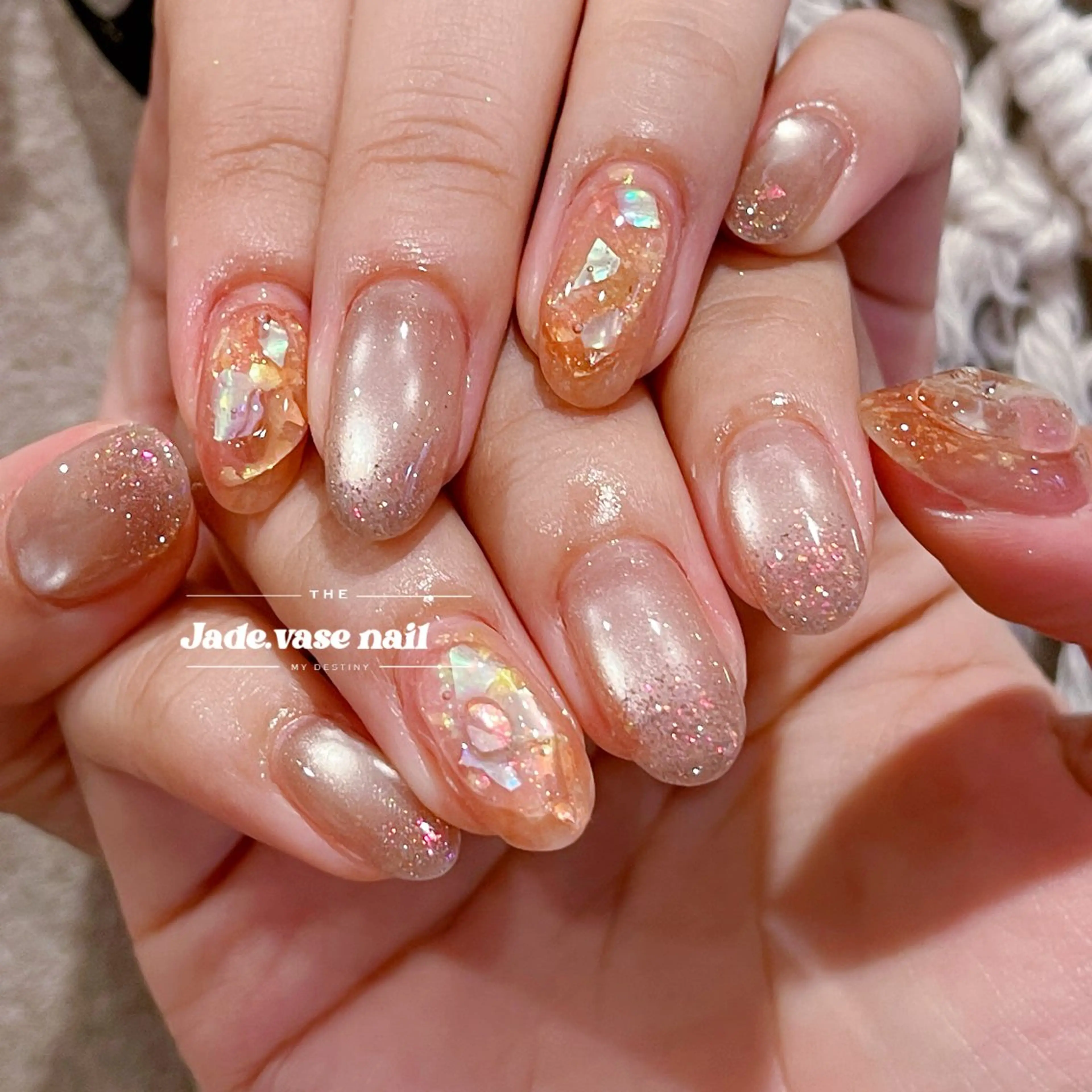 ネイル ハンドネイル ハンドケア ✰Jade.vase 銀座一丁目・東銀座のネイルデザイン