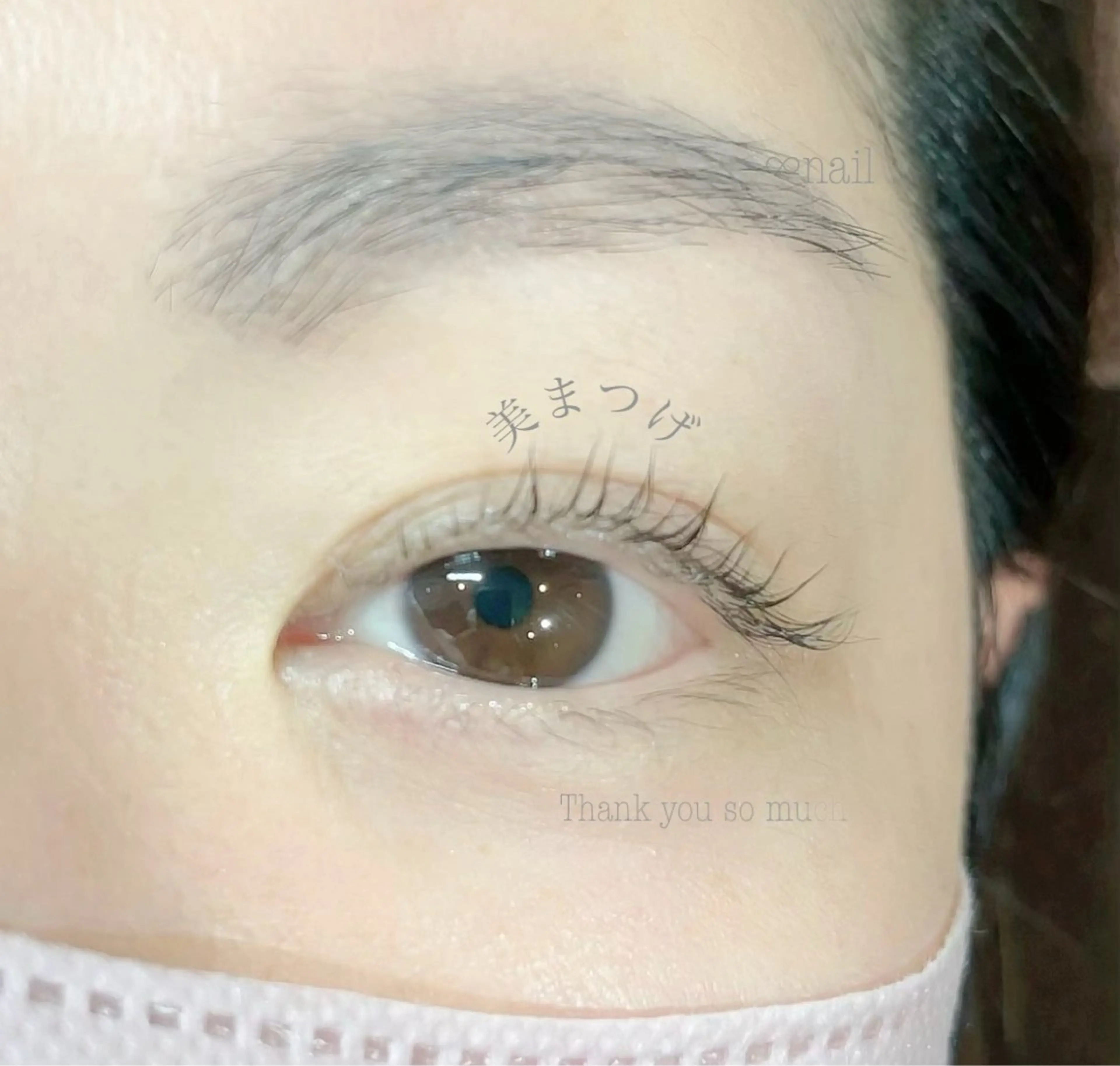 マツエク・マツパ パリジェンヌラッシュリフト まつげパーマ 内田 恵美のマツエク・マツパデザイン