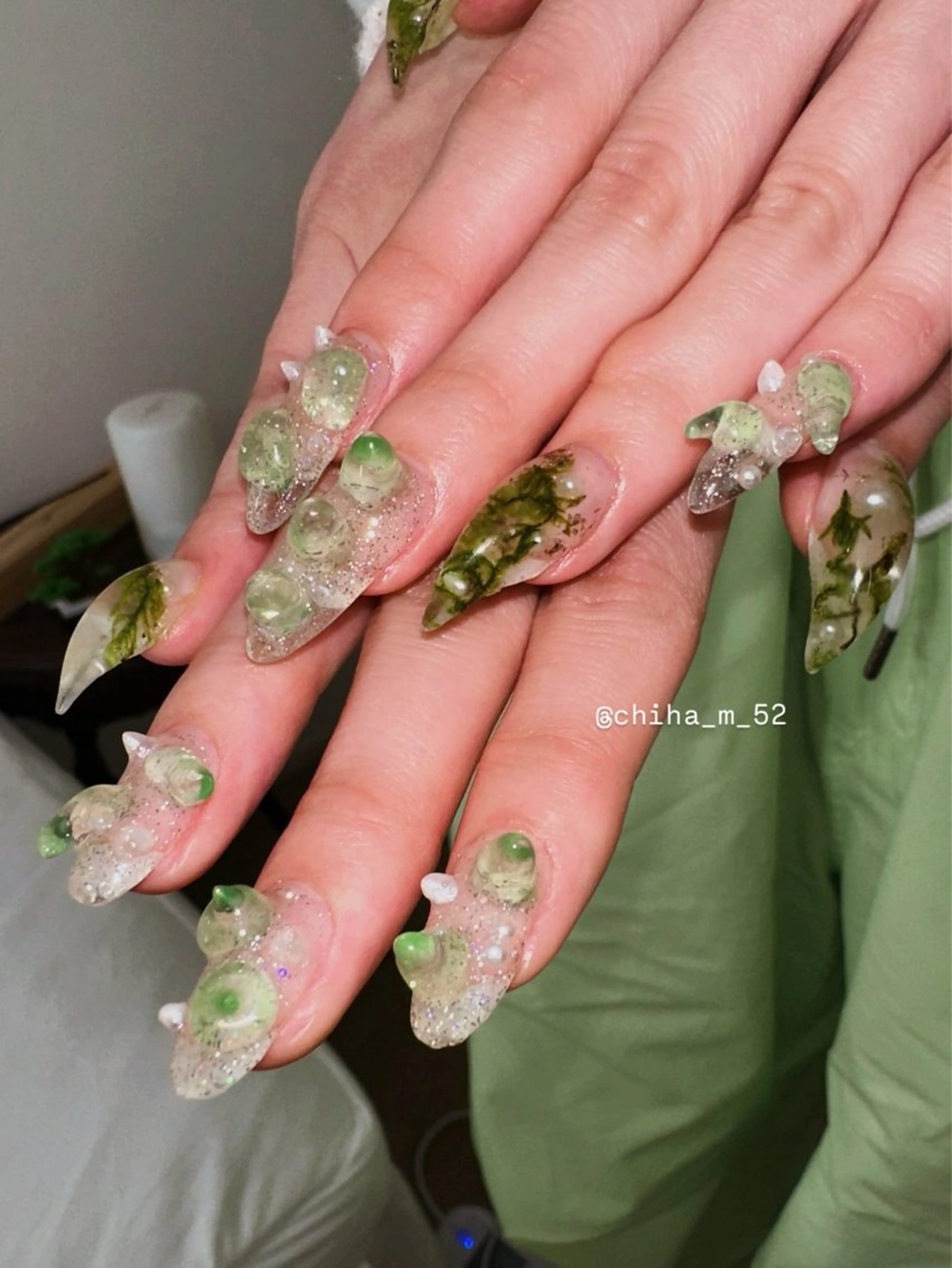 ネイル ハンドネイル チハル ミチハタのネイルデザイン