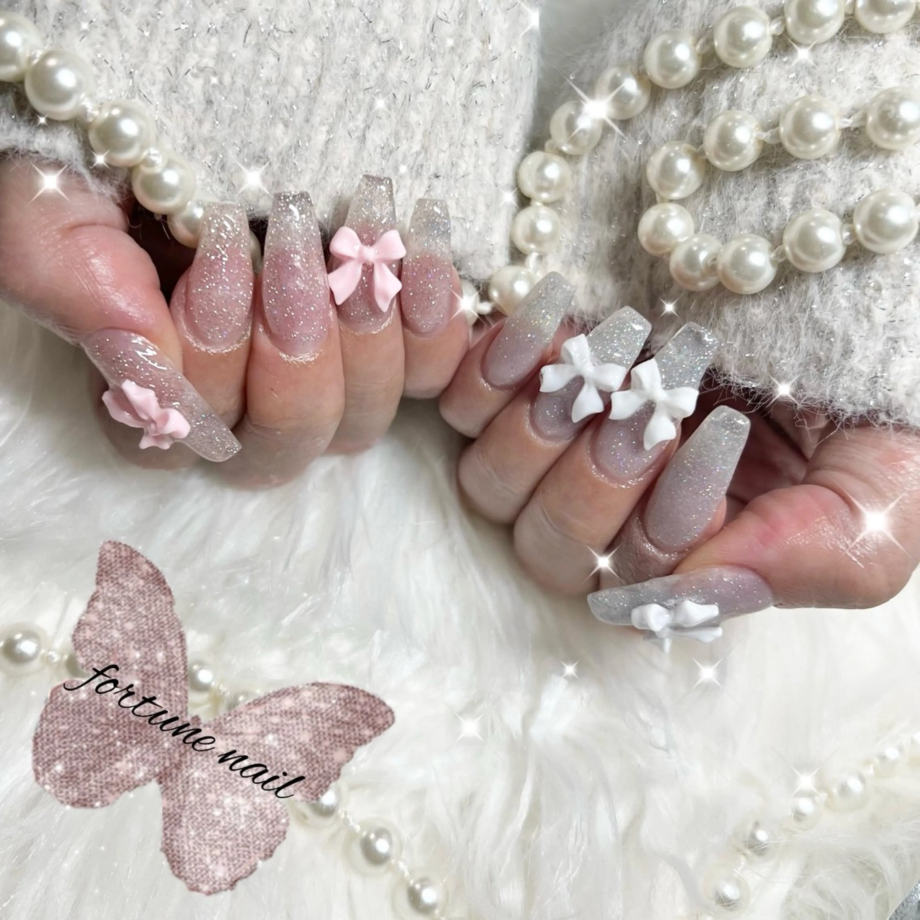 ネイル フラッシュネイル ハンドネイル 💜 Yuuna💜のネイルデザイン