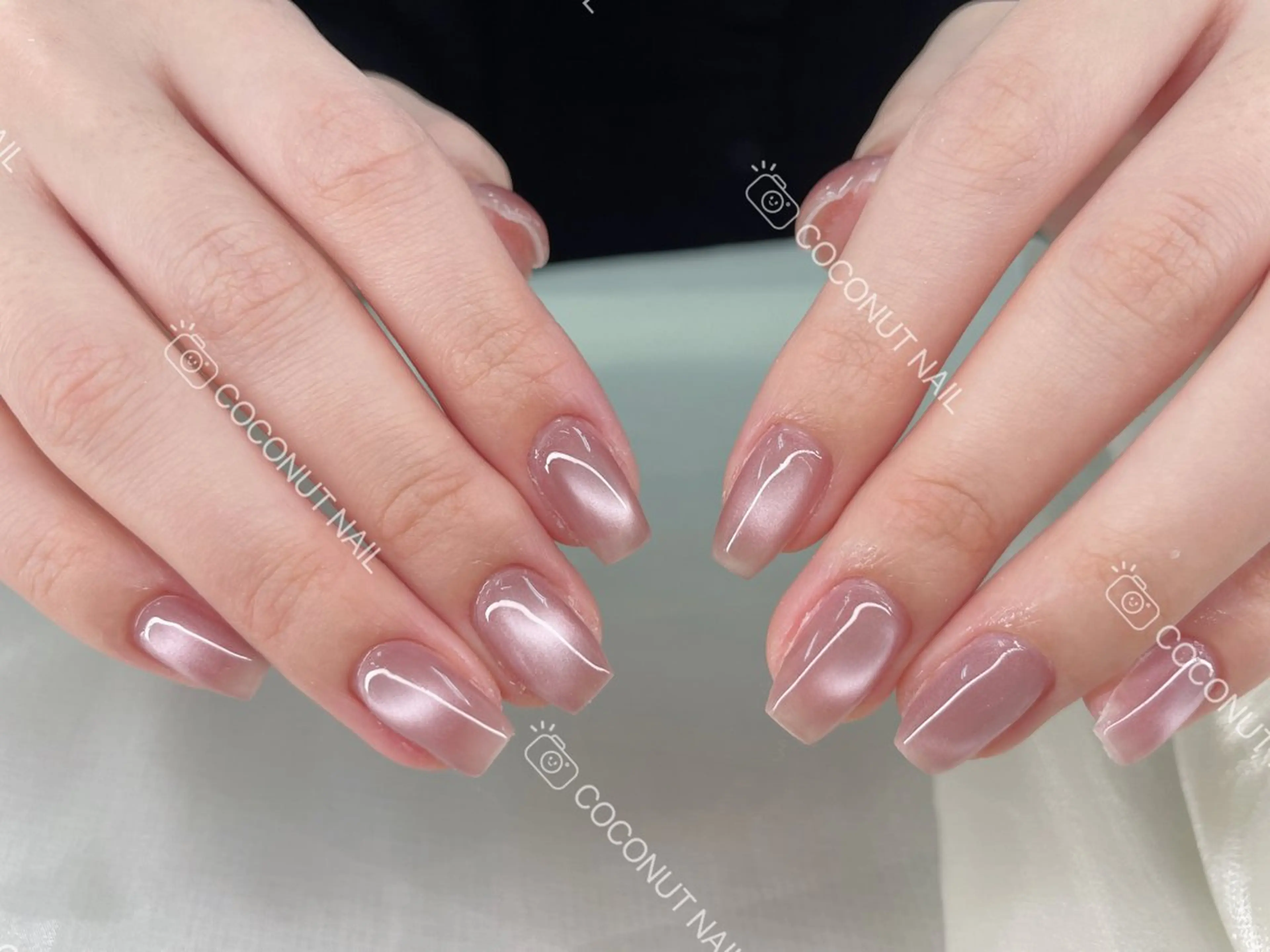 ネイル ハンドネイル 神田 ココナッツのネイルデザイン