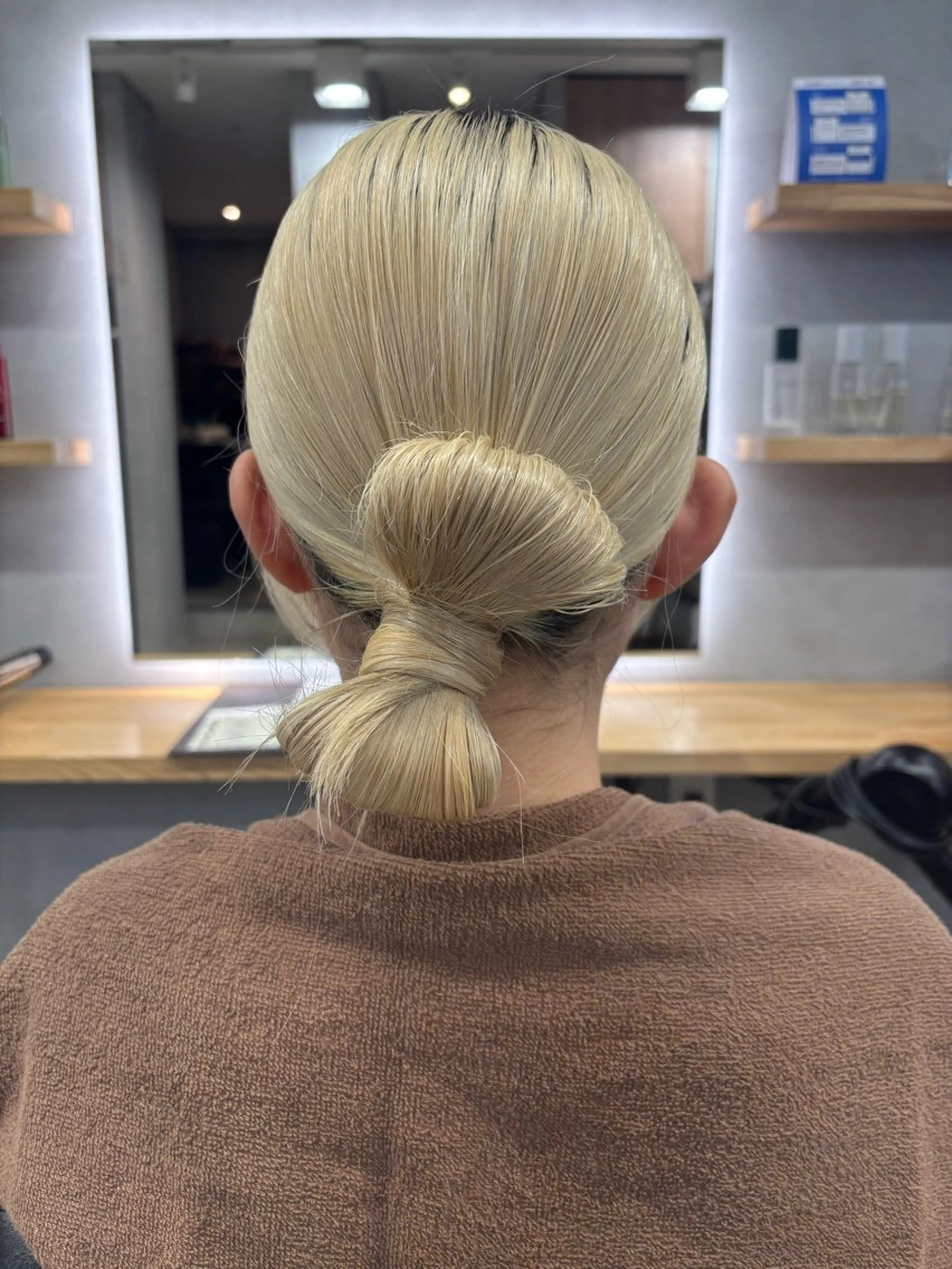 ヘアセット(シニオン、あみおろし、かちもりなど)の写真