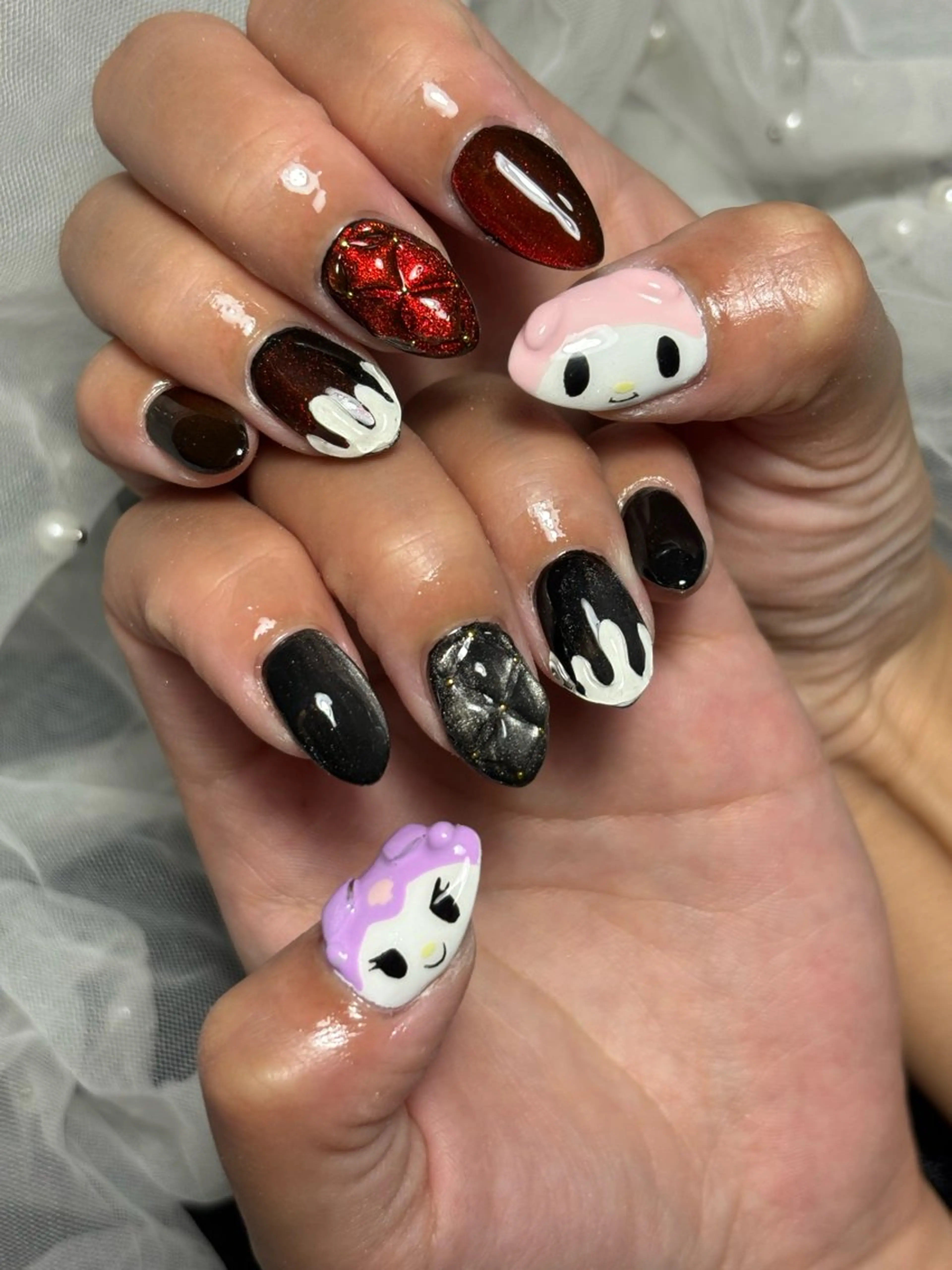 ネイル ハンドネイル フットネイル ✴︎ Delightのネイルデザイン