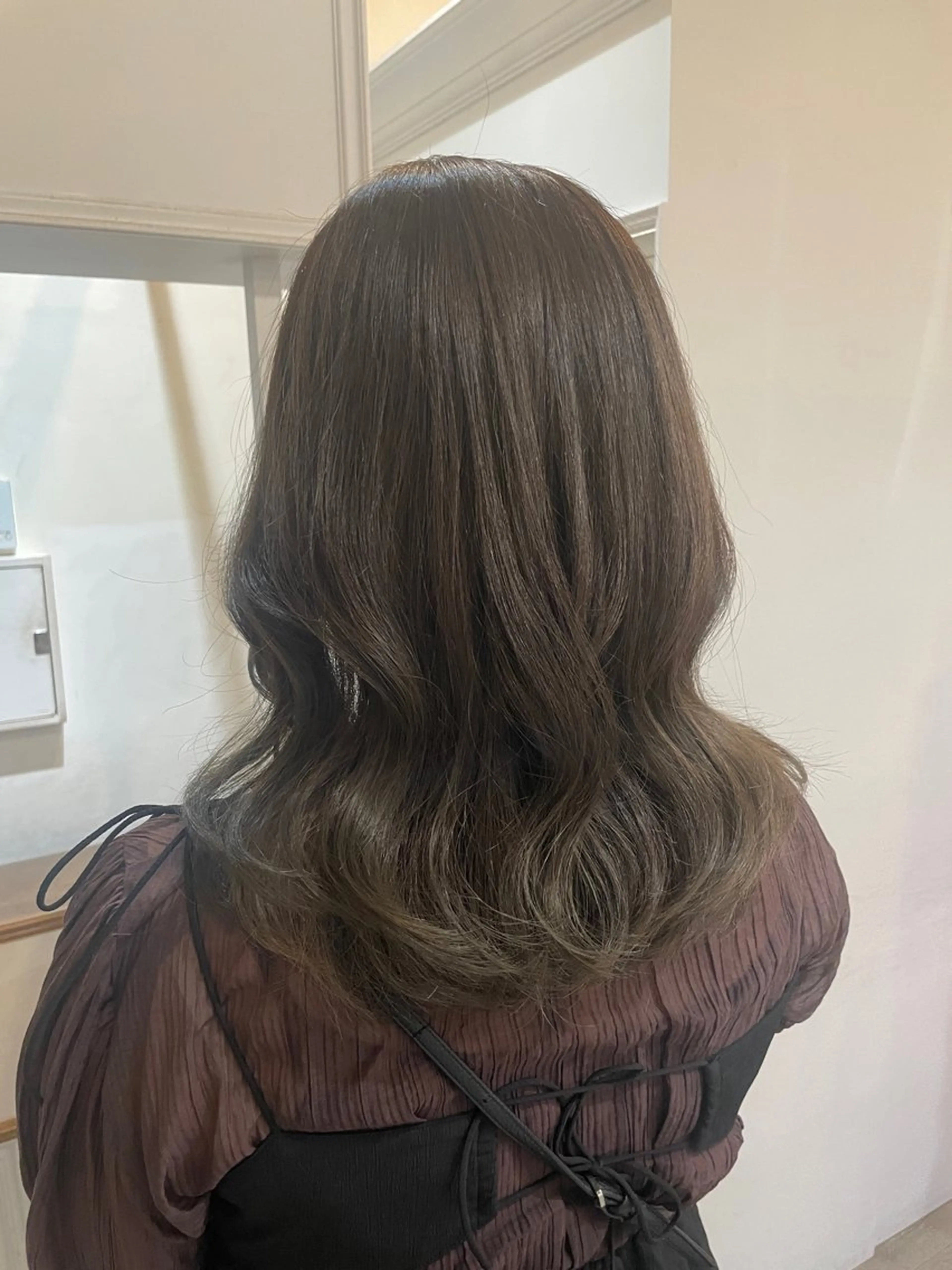 ミディアム ヘアカラー ROMEO京橋 MINAMIのヘアスタイル
