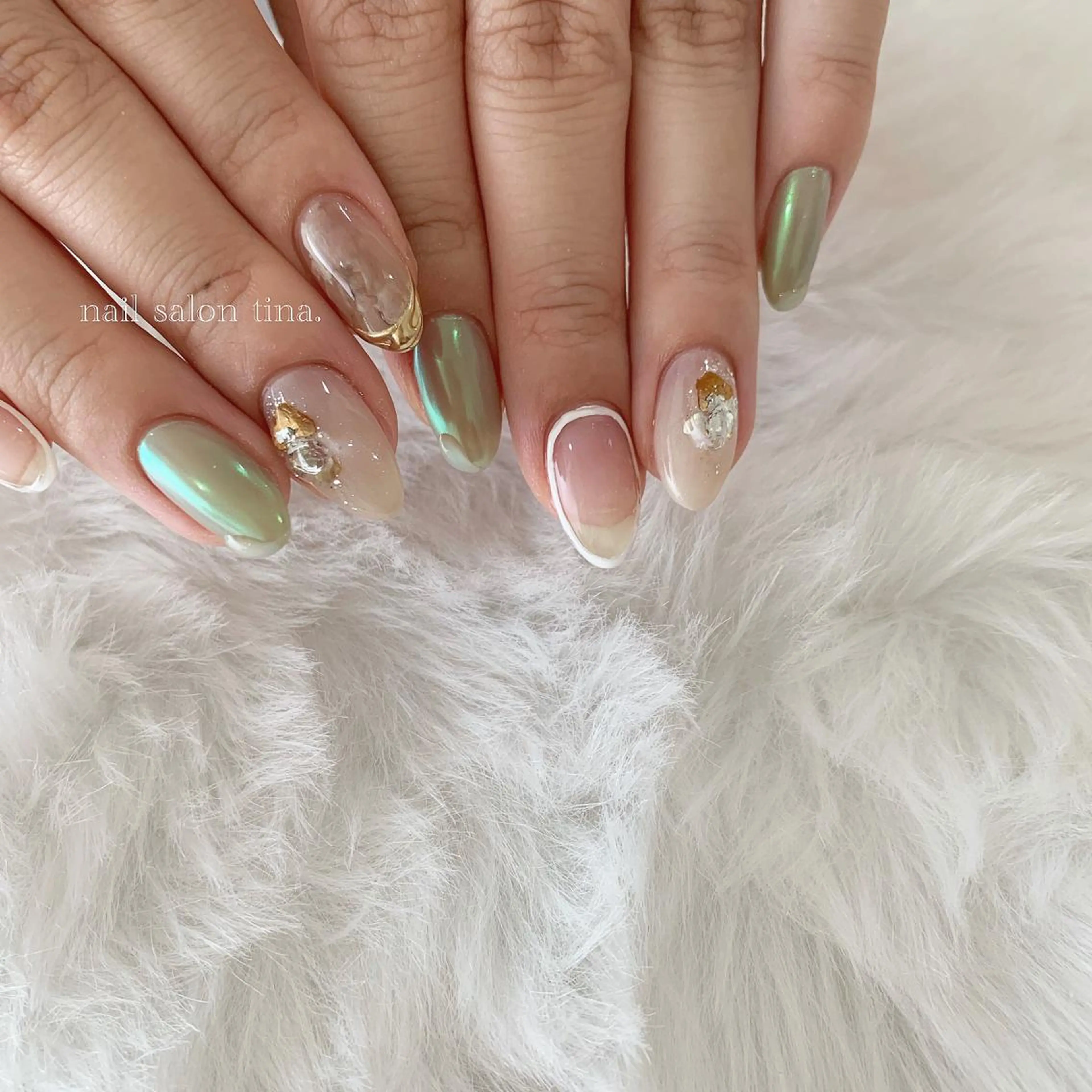 ネイル nail salon tina.所属・中山 はづきのネイルデザイン