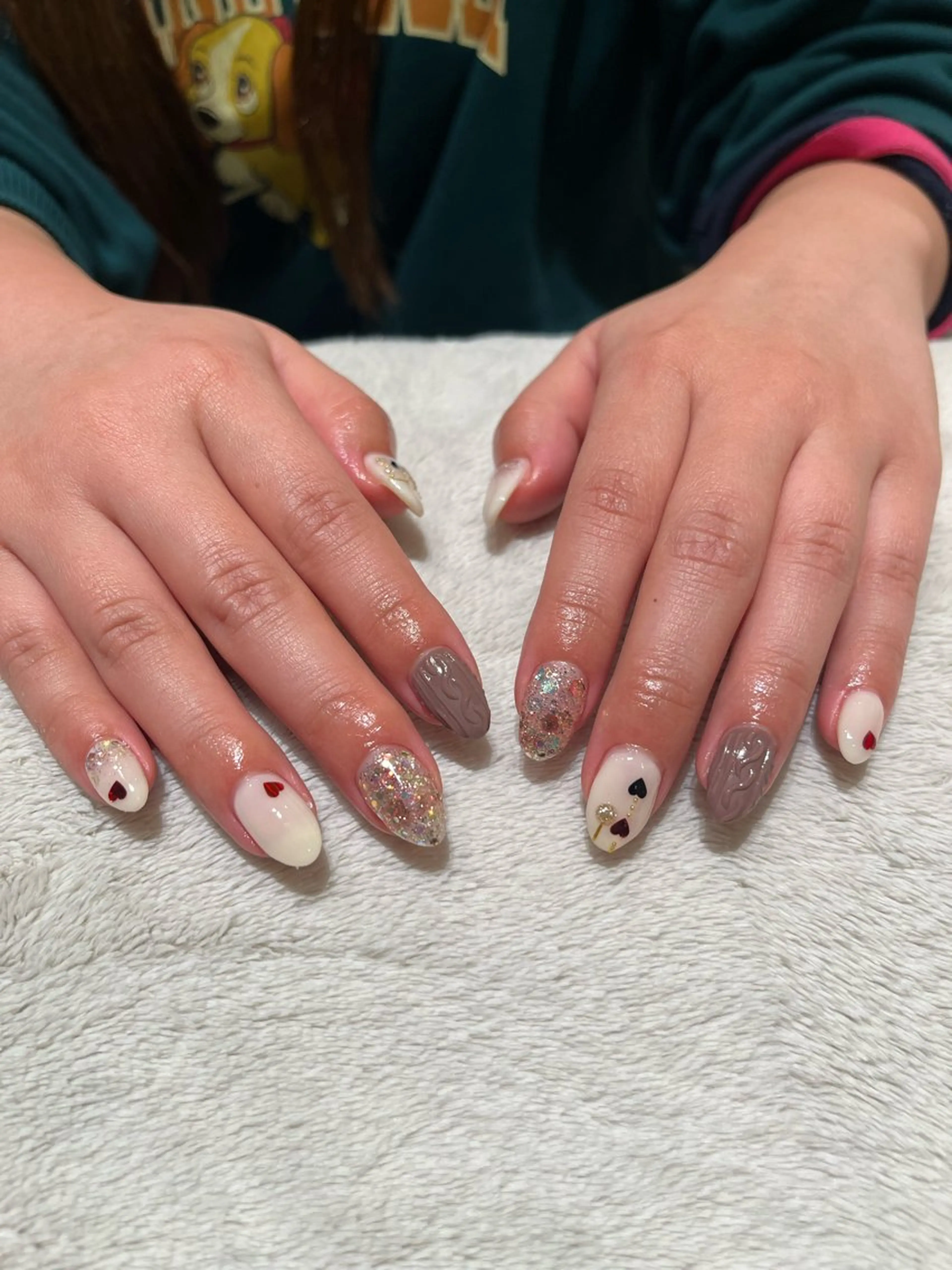 ネイル 四之宮 百花のネイルデザイン