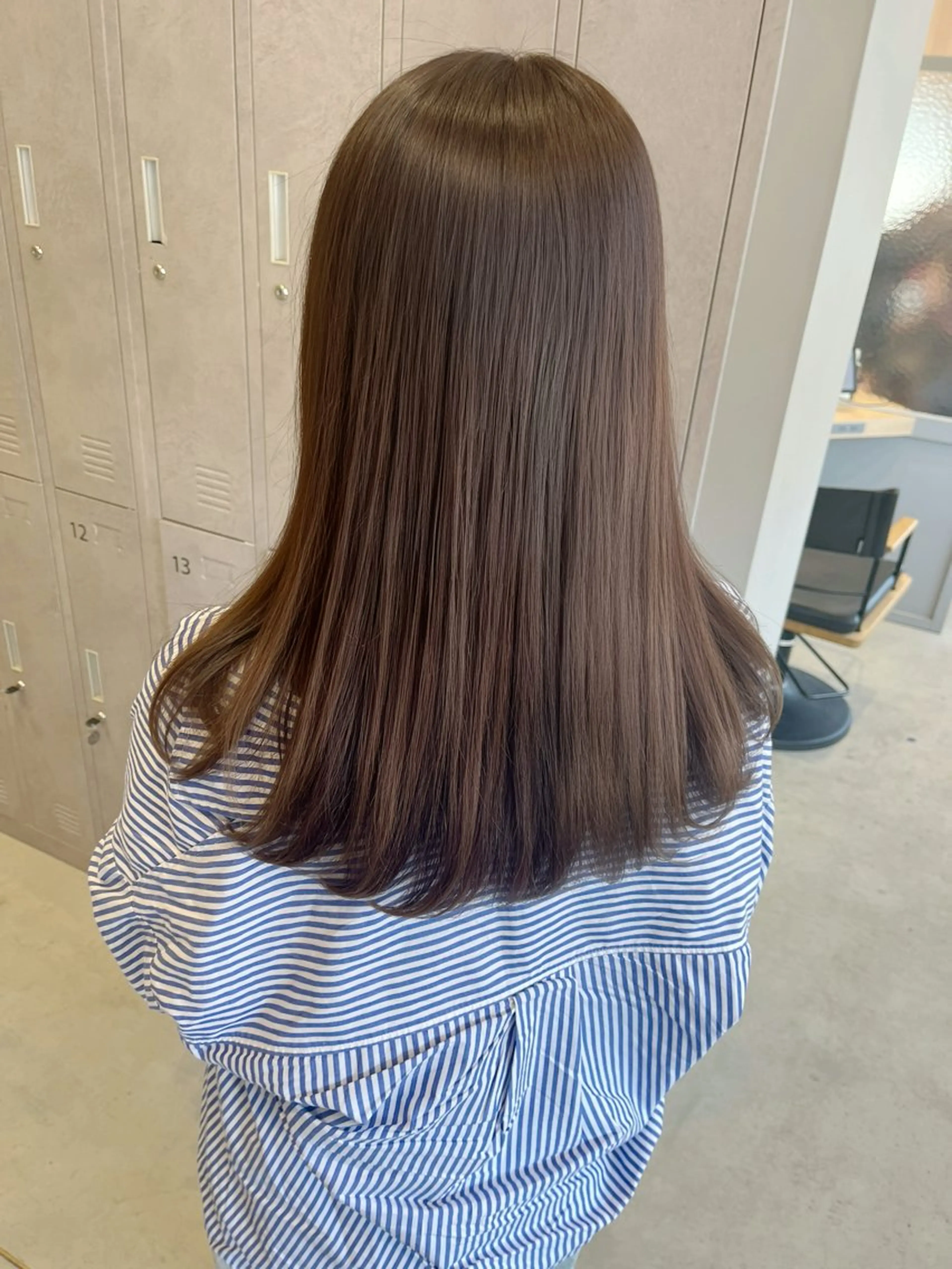 カラー ブラウンカラー カット ヘアカラー トリートメント 斉藤 果音のヘアスタイル