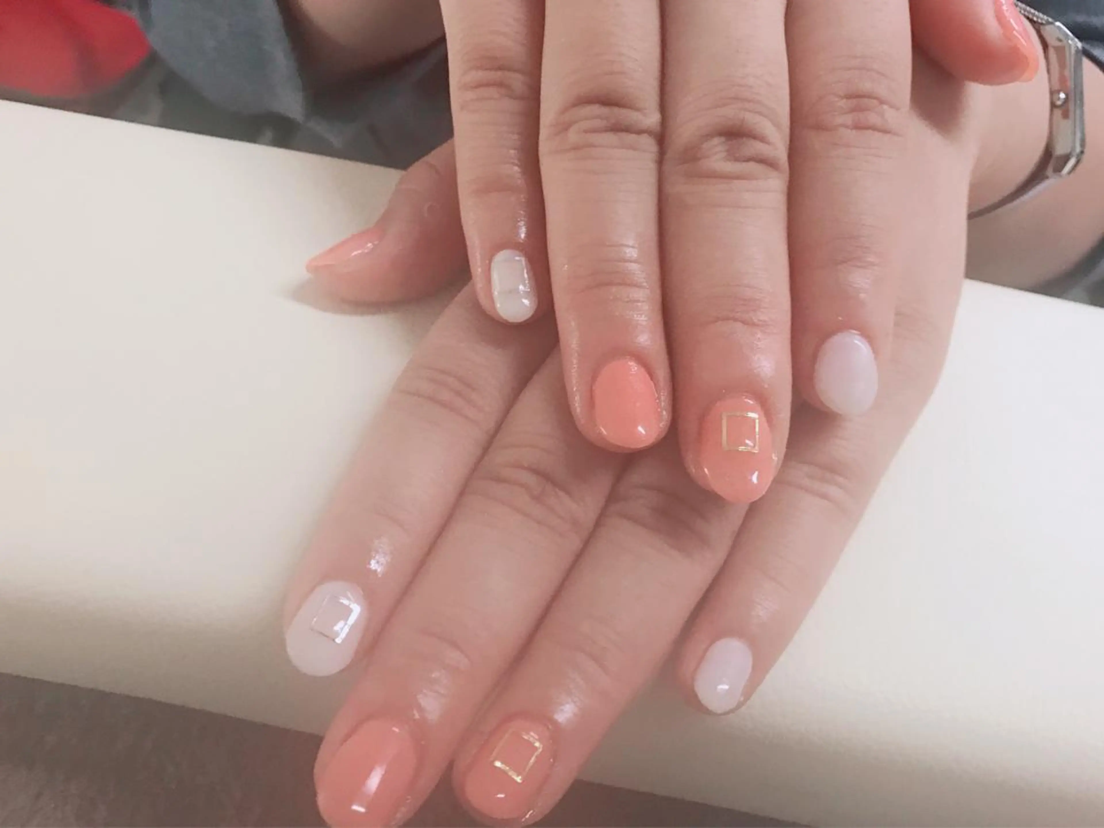 ネイル ストーンネイル 美尽  BIZIN所属・久々 もえみのネイルデザイン