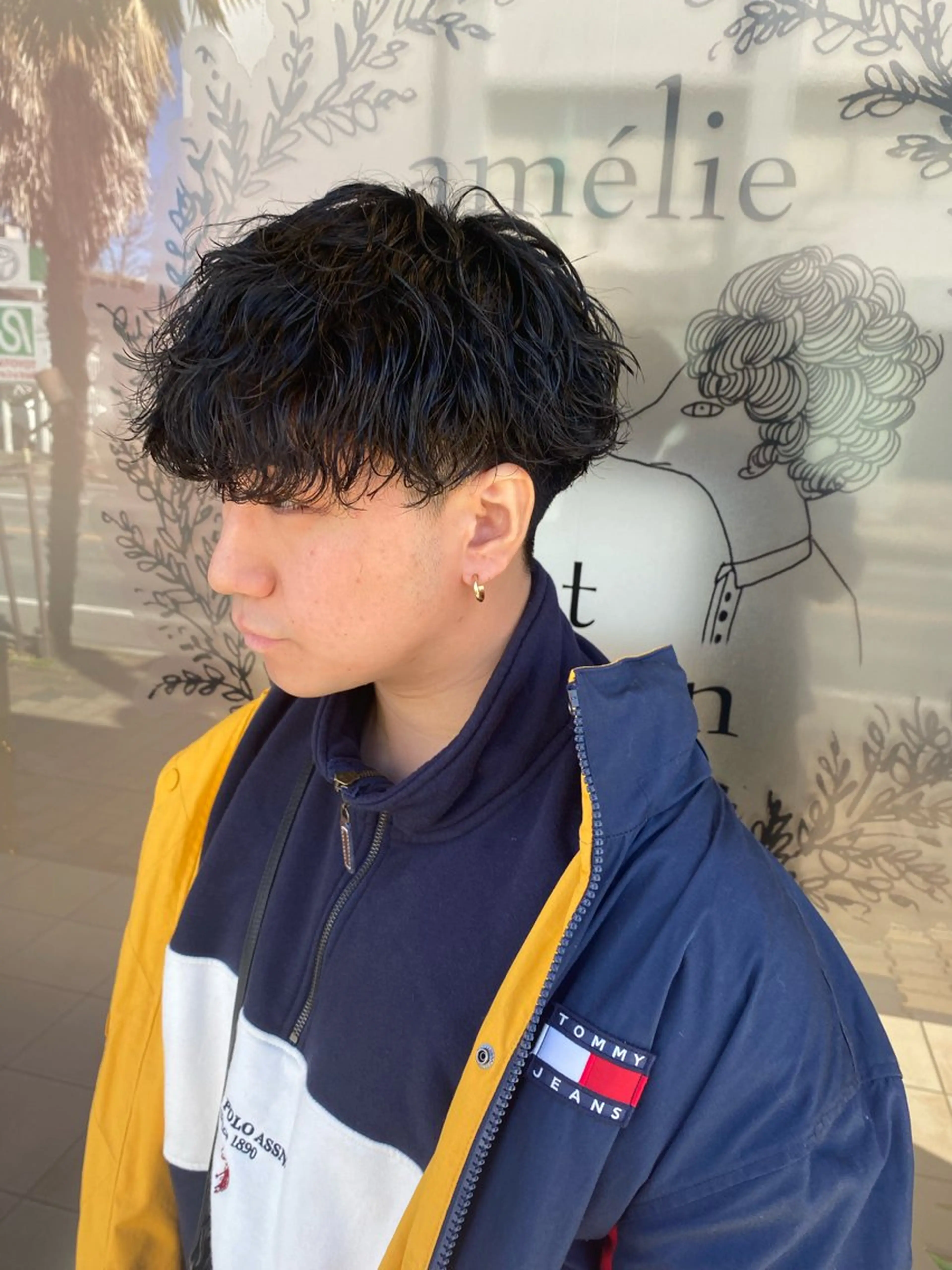 パーマ メンズ 波巻きパーマ カット パーマ トリートメント さこだ　しょうた 【副店長】のヘアスタイル