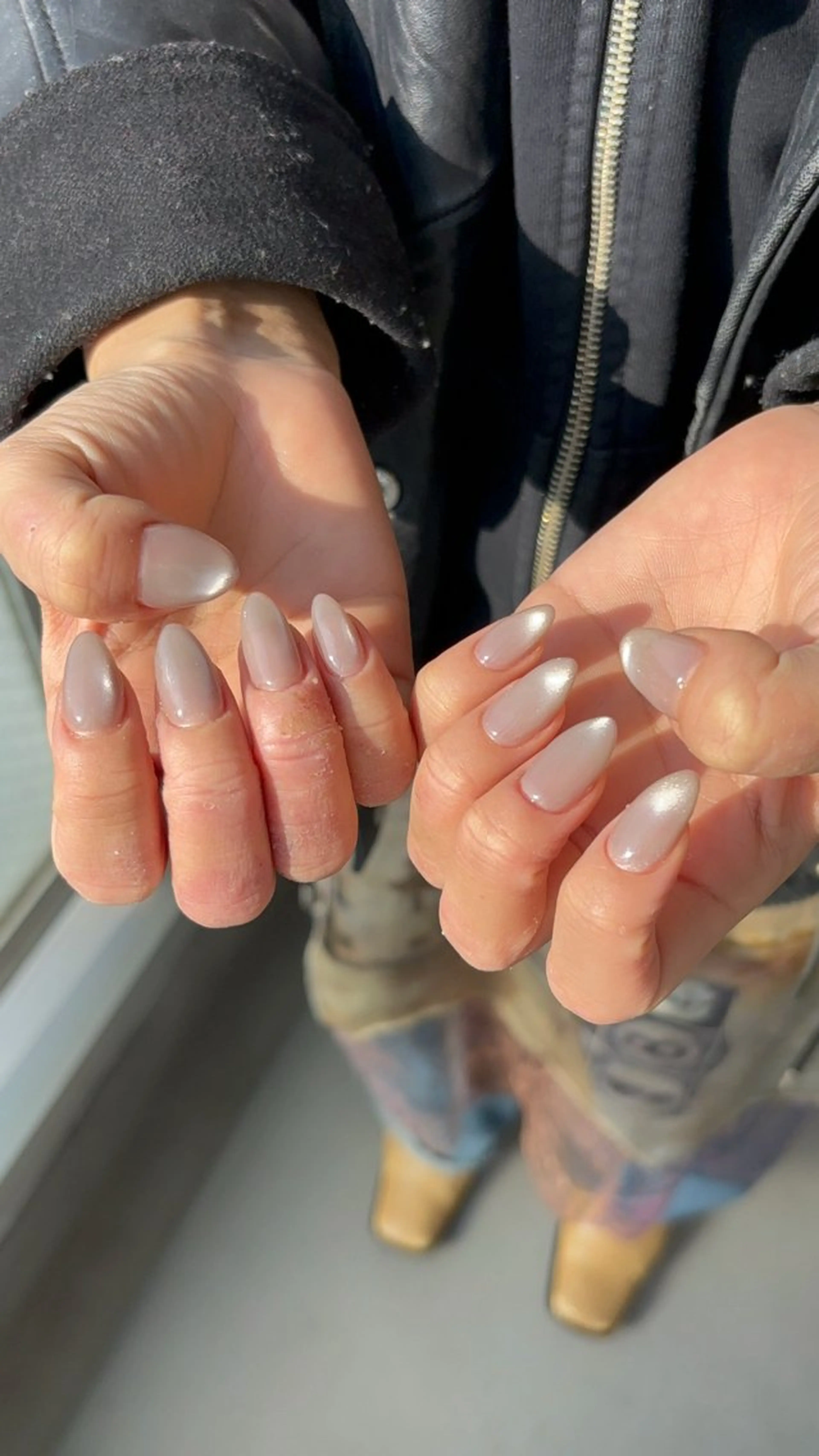 ネイル マグネットネイル ワンカラーネイル nonno. ayumiのネイルデザイン