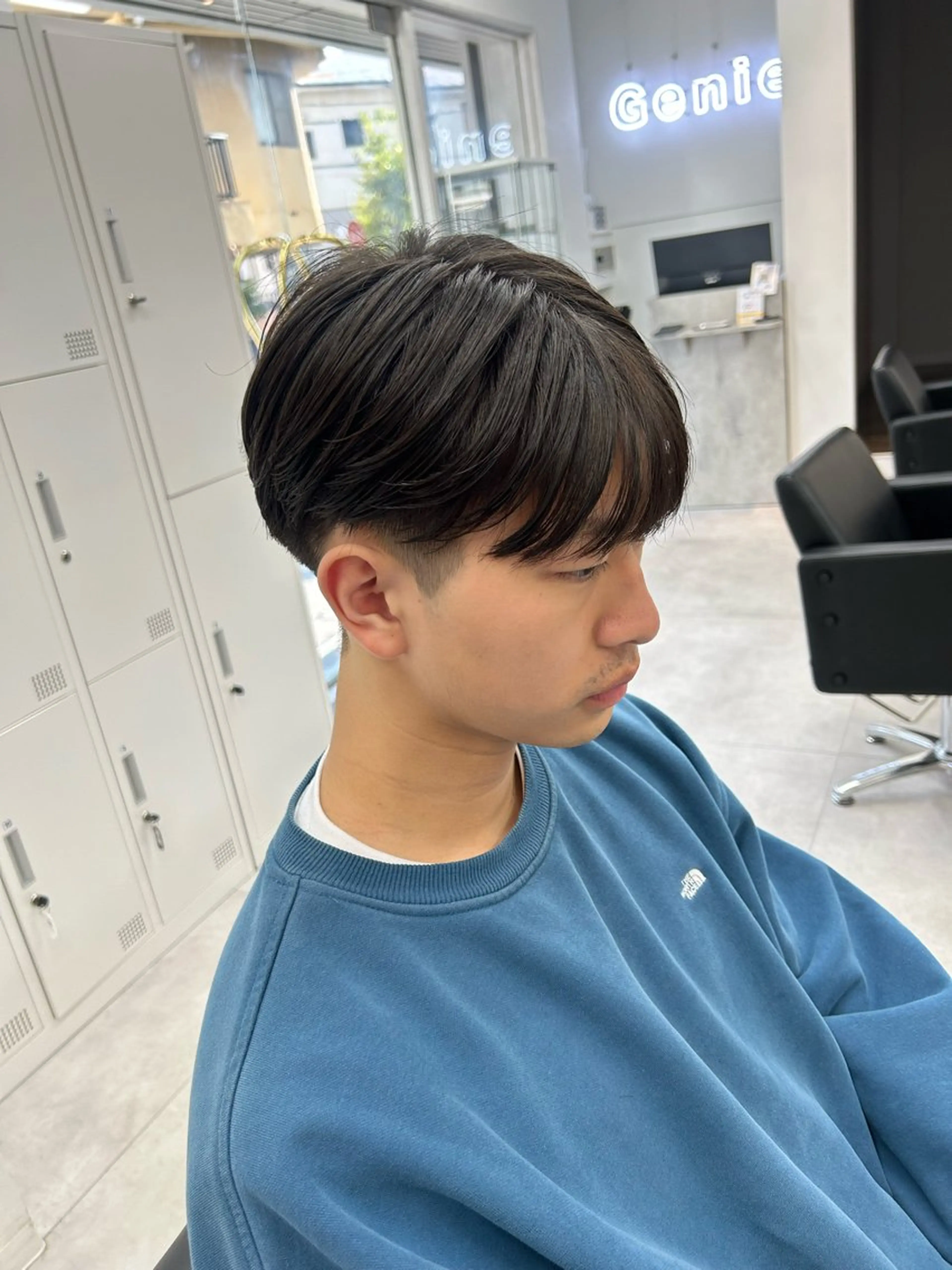 ショート パーマ メンズ カット ヘアカラー パーマ トリートメント 女子ウケ✅/メンズ パーマ/Renaのヘアスタイル