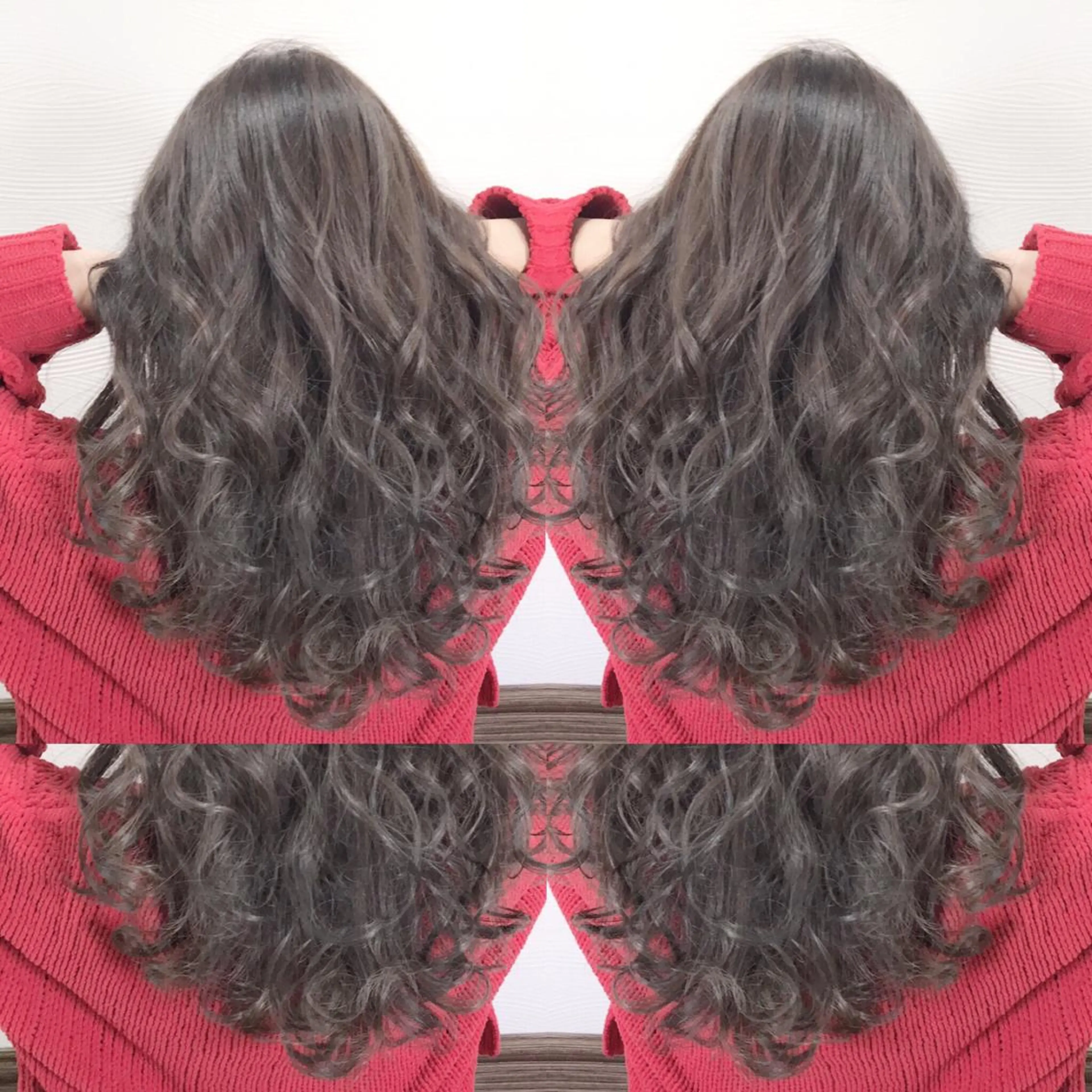 ロング カラー アッシュ アッシュブラウン ブラウンカラー supbytomee所属・カラー特化型サロン #SUP.のヘアスタイル