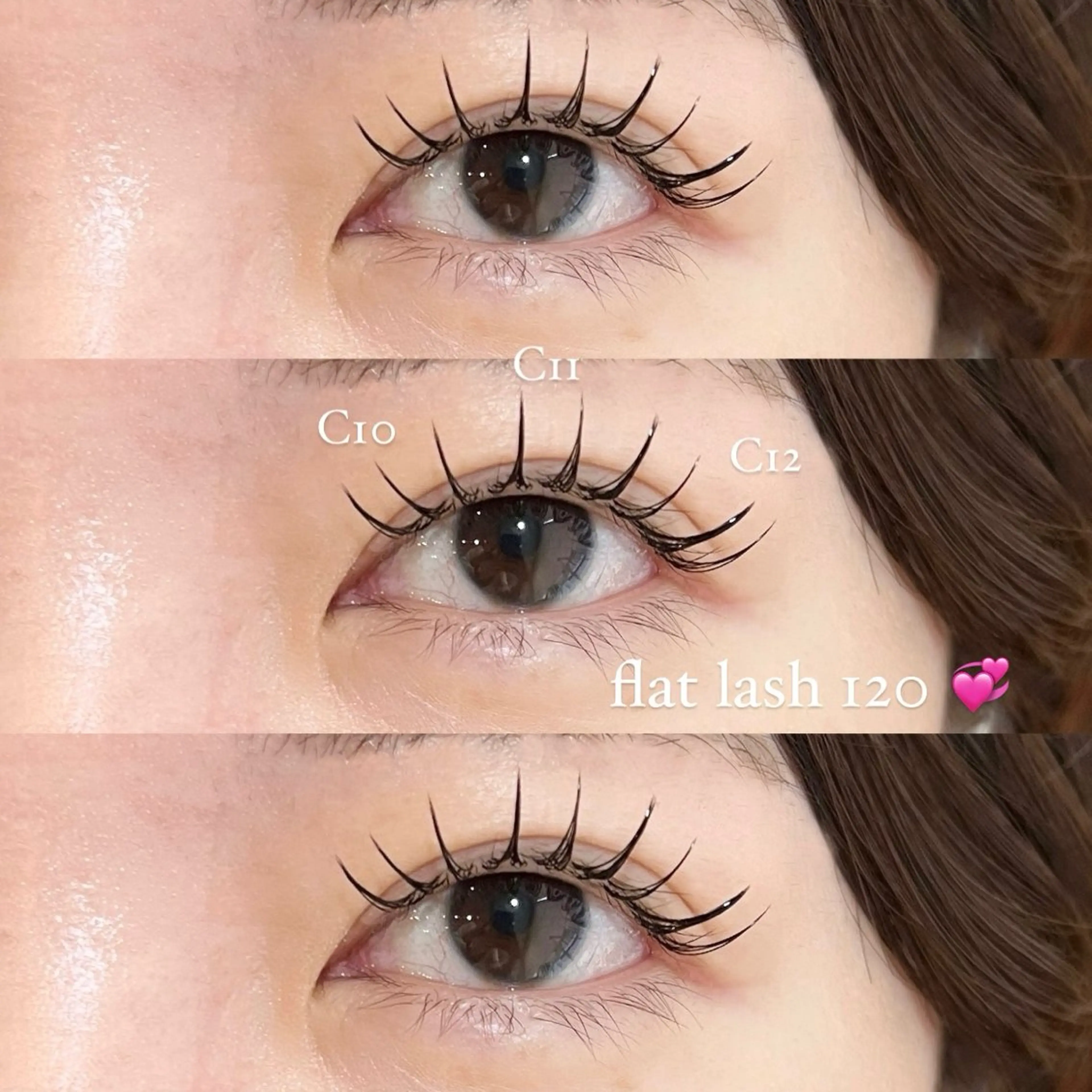 初回オフ無料🎀フラットラッシュ[140本¥8000]の写真