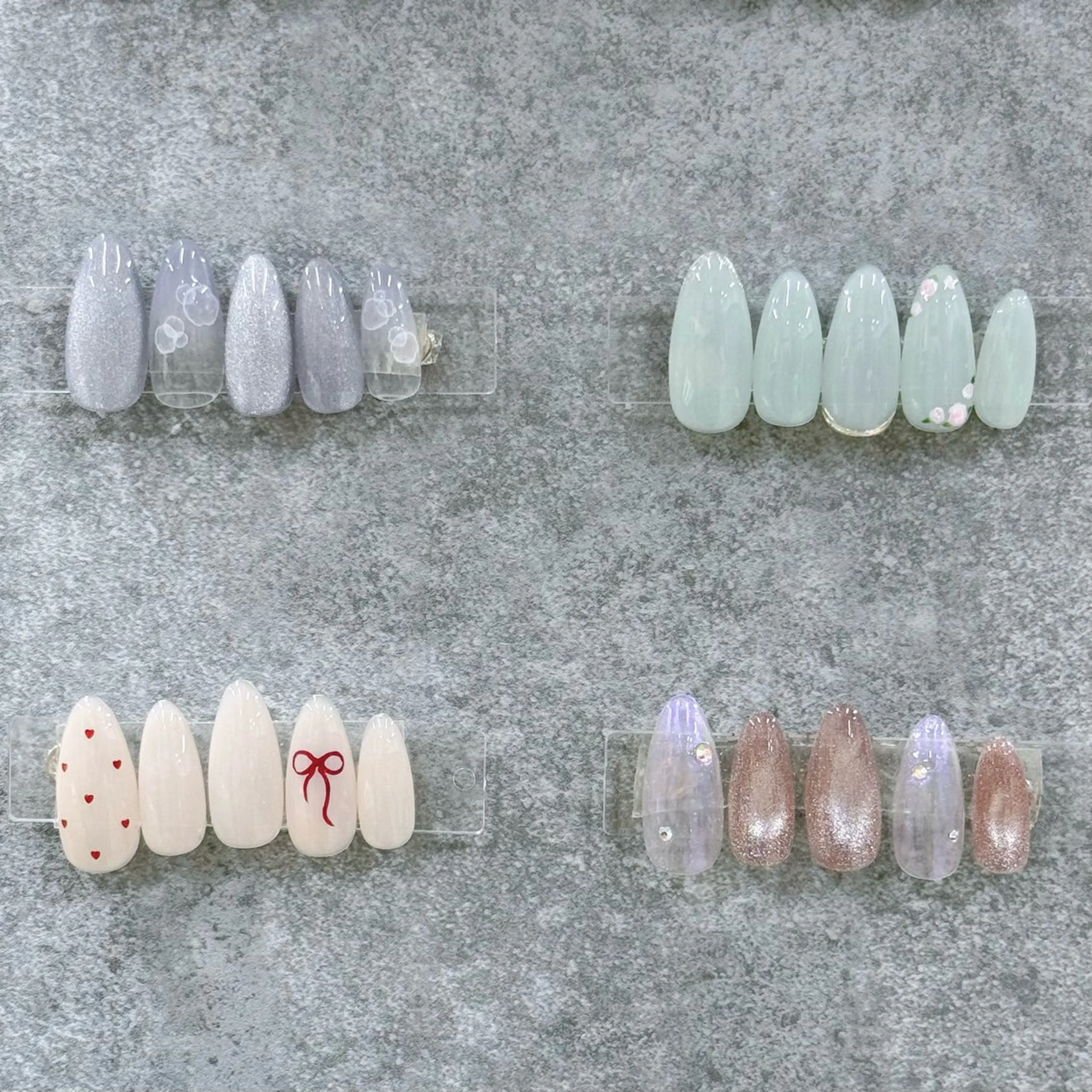 ネイル ハンドネイル Agate miku🎀‧₊のネイルデザイン