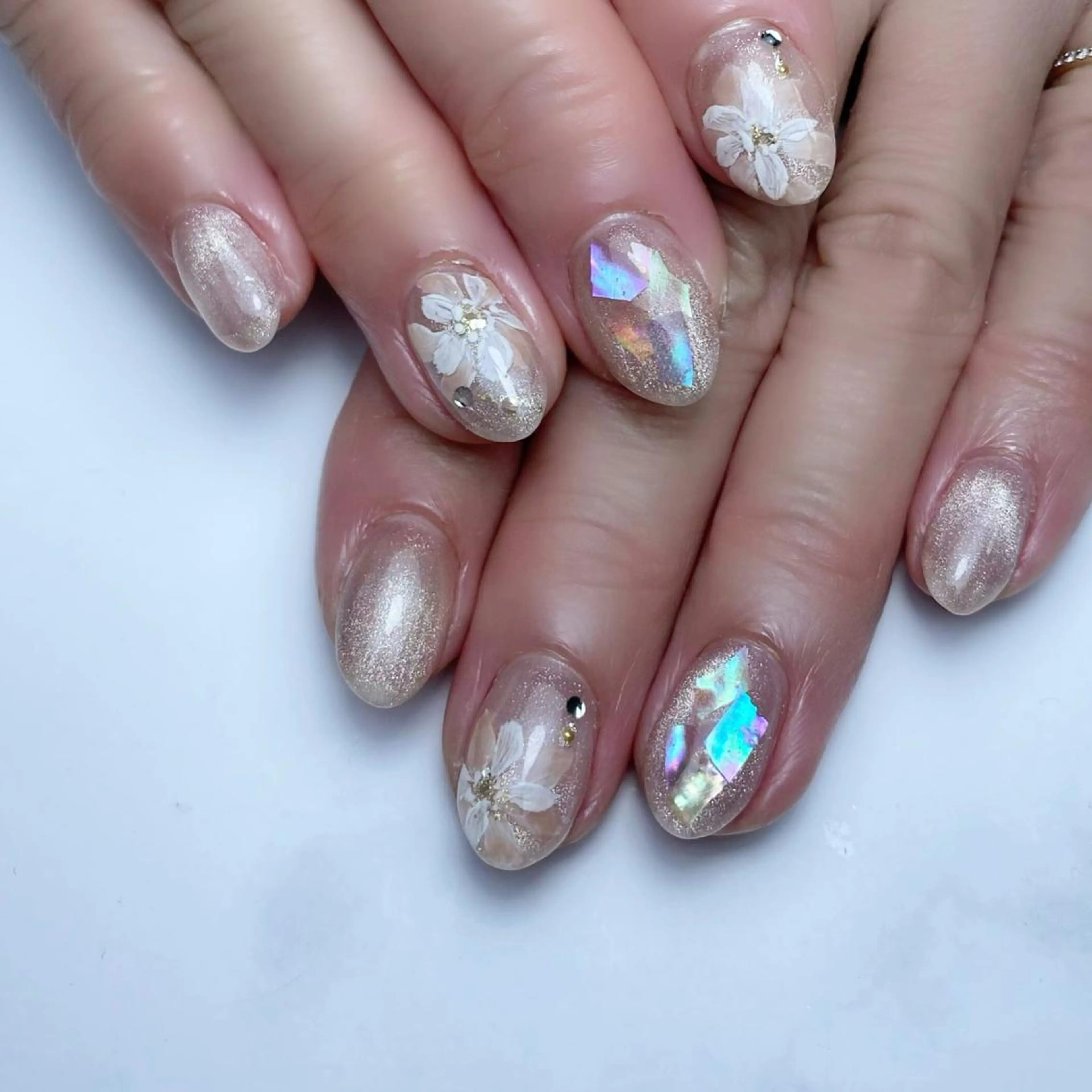 ネイル オーロラネイル マグネットネイル Nail ameria megu所属・ameria meguのネイルデザイン