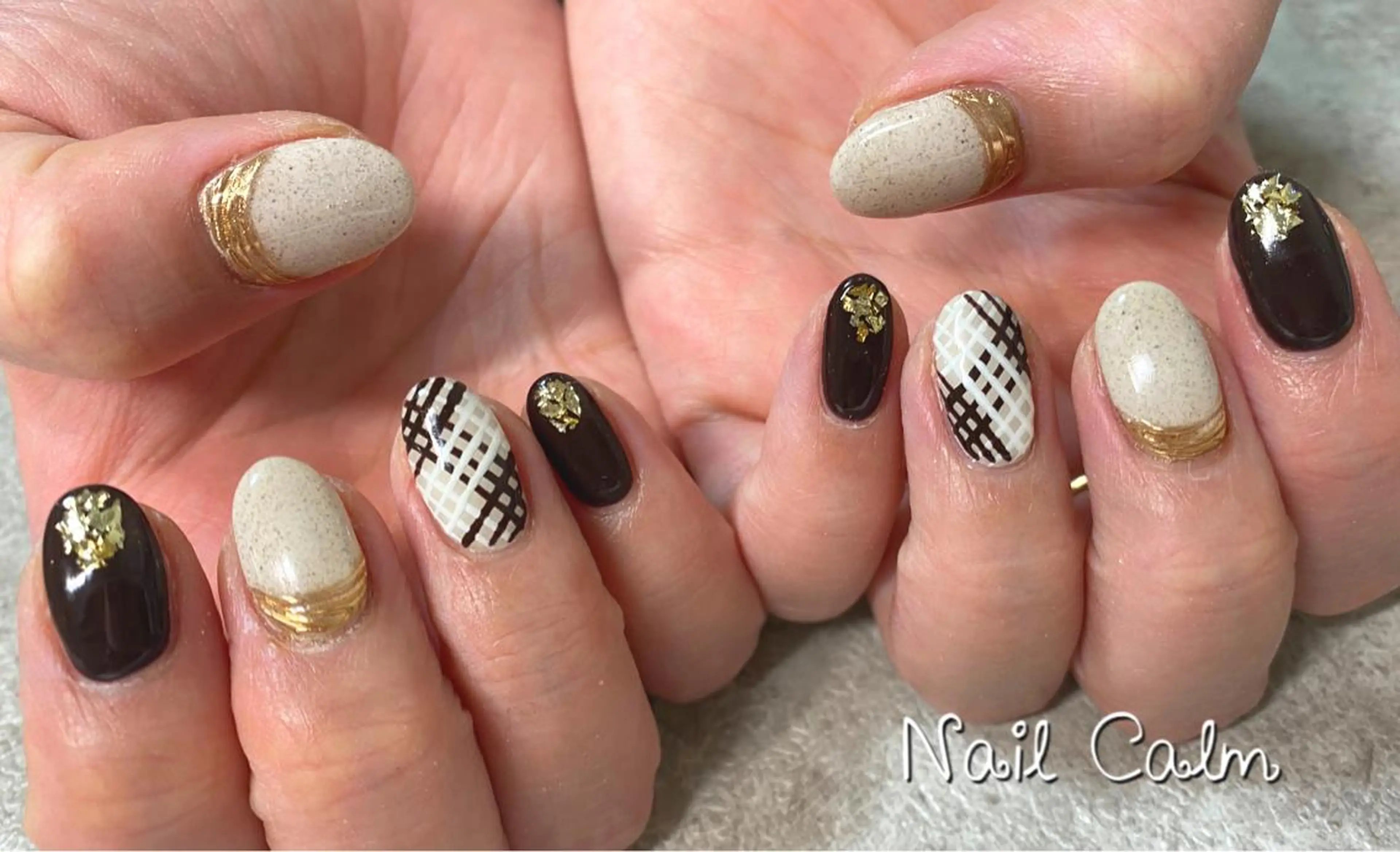 ネイル アートネイル ハンドネイル Nail Calm所属・プライベートサロン Calmのネイルデザイン